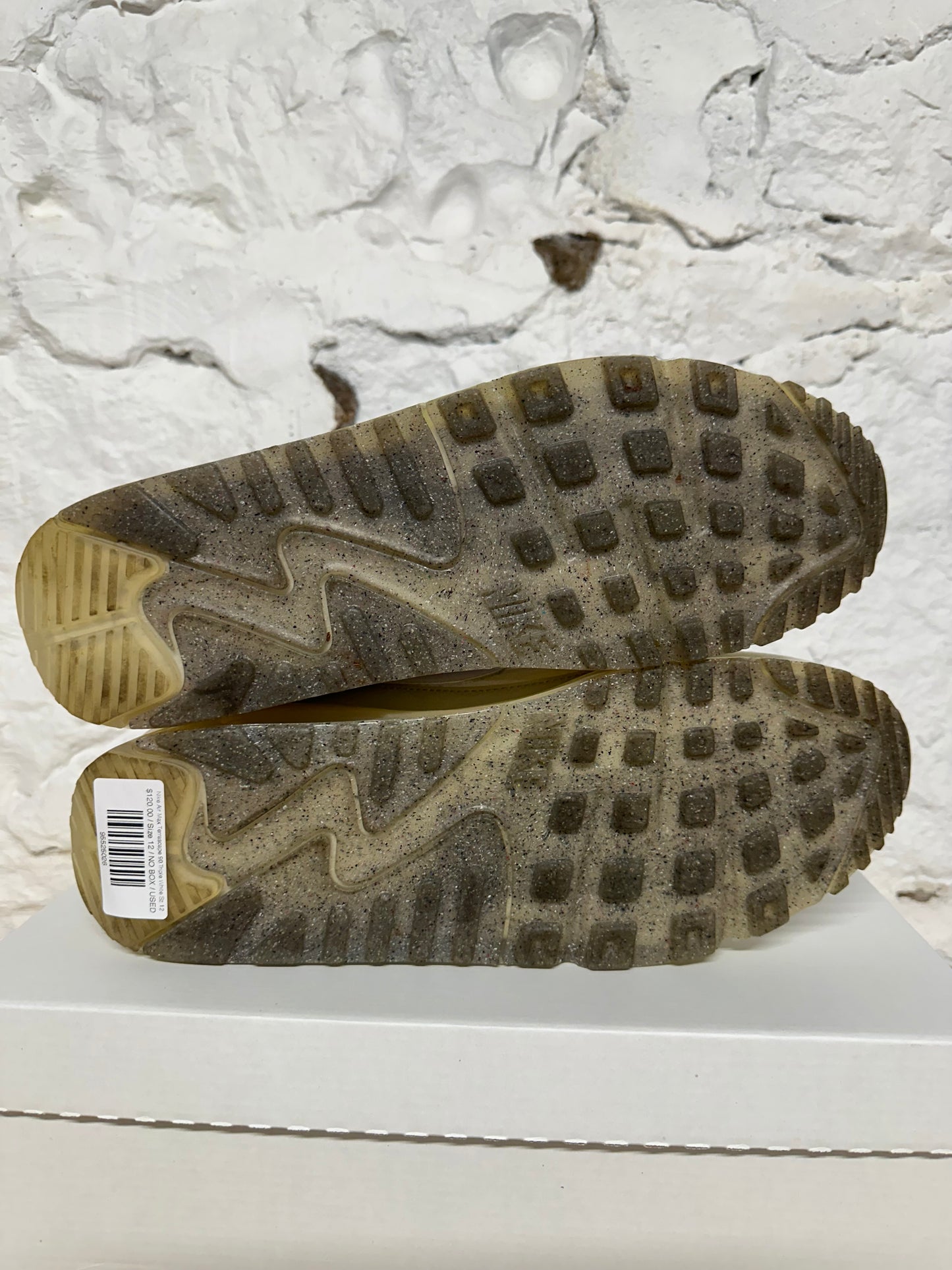 Nike Air Max Terrascape 90 Triple White Sz 12