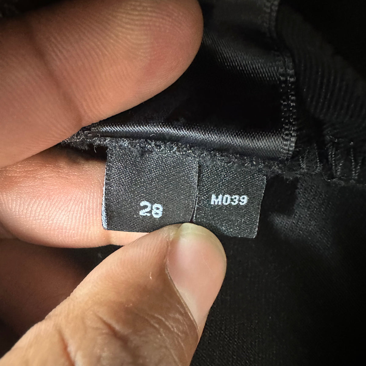 Amiri MX1 Black Paisley Black Denim Jeans Sz 28