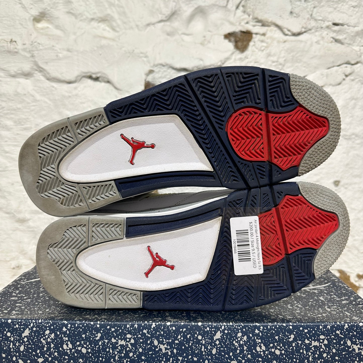 Air Jordan 4 Midnight Navy Sz 9.5
