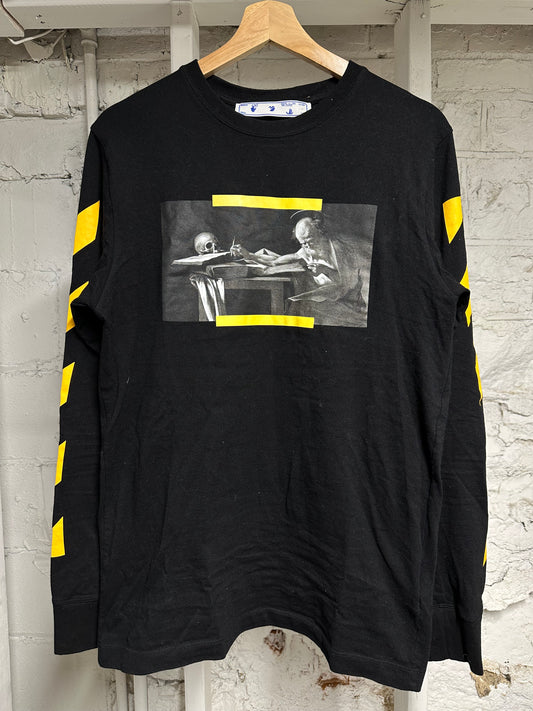Off-White Painting Longsleeve T-Shirt Sz S
