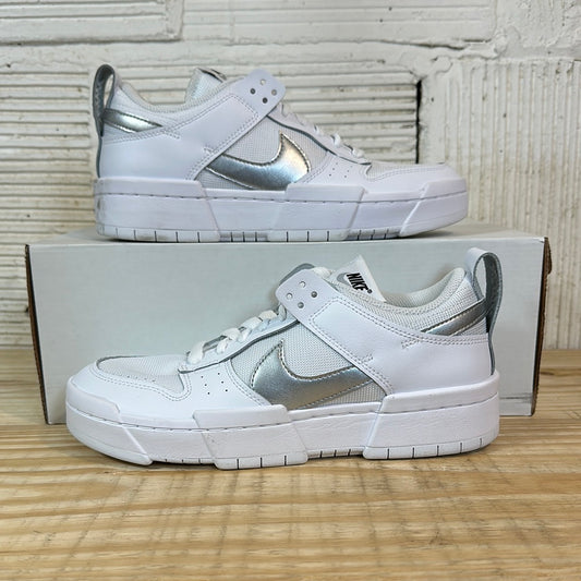 Nike Dunk Low Disrupt White Silver Sz 7.5(9W)