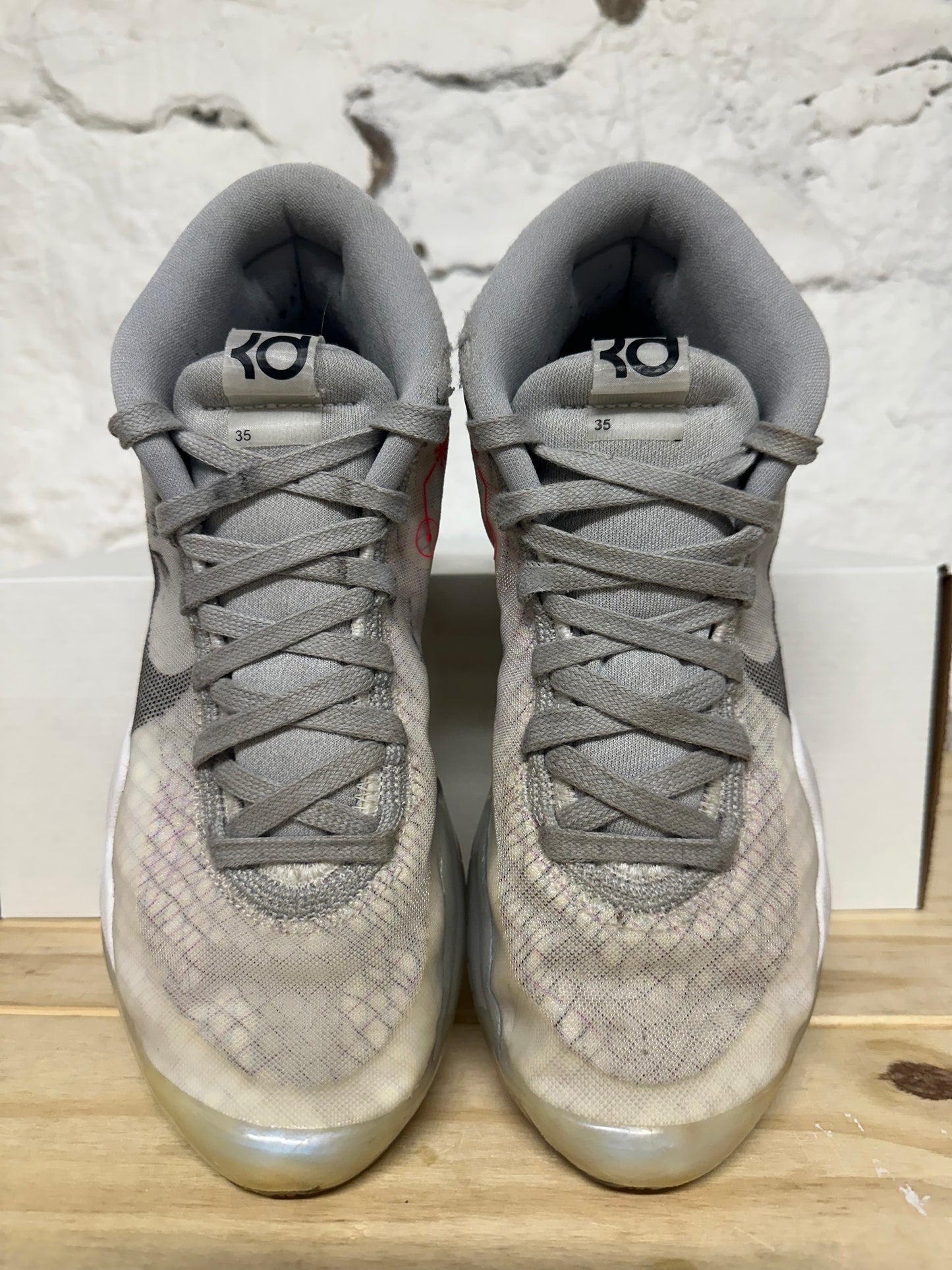 Nike KD 12 Wolf Grey Sz 5