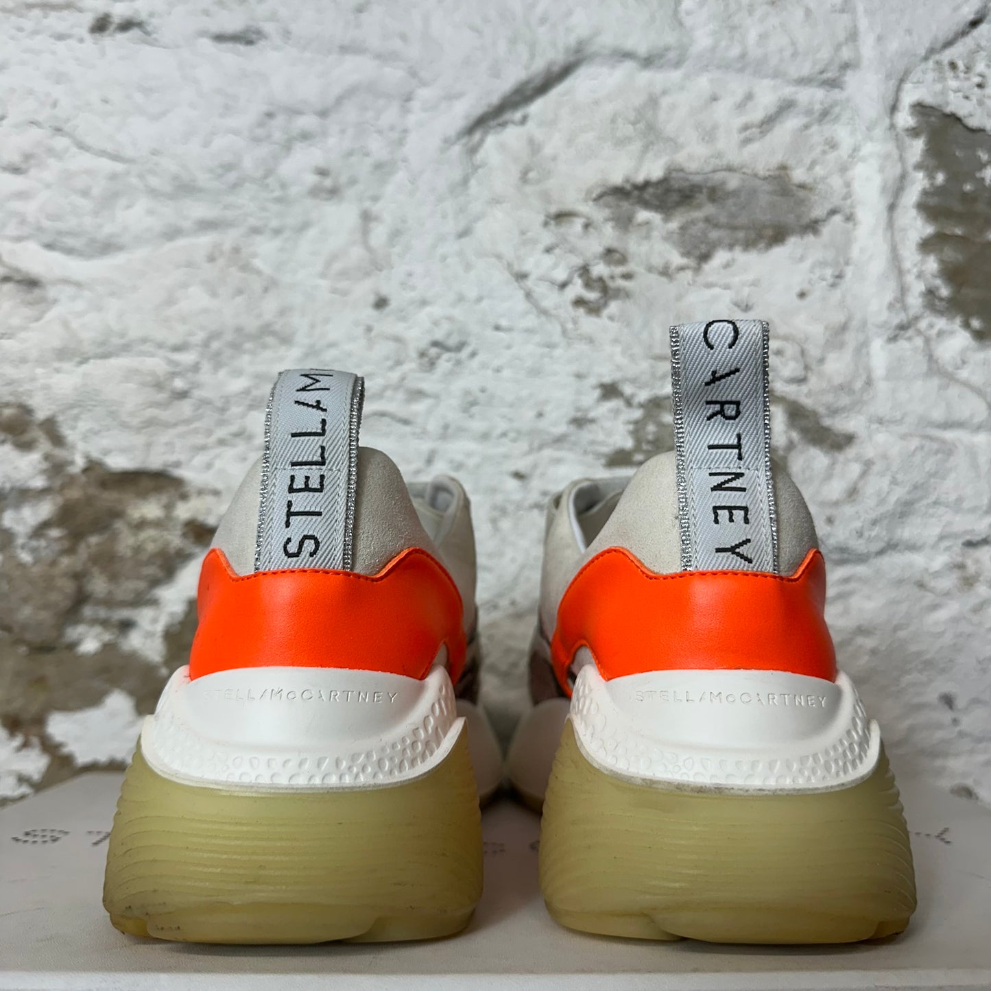 Stella McCartney Eclypse Snake Embossed Sneaker Sz 6 (38)