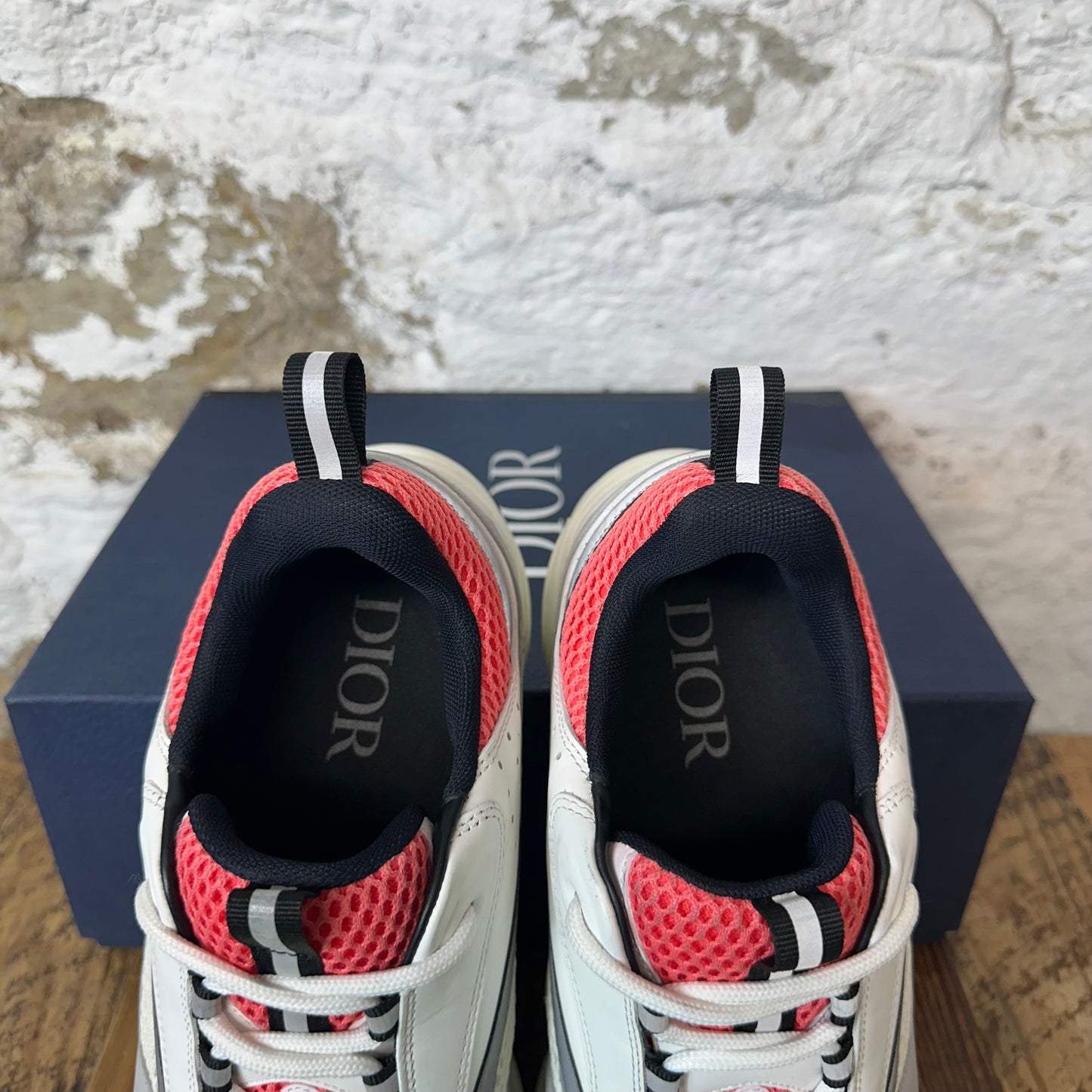 Dior B22 Pink White Black Sneaker Sz 9 (42)