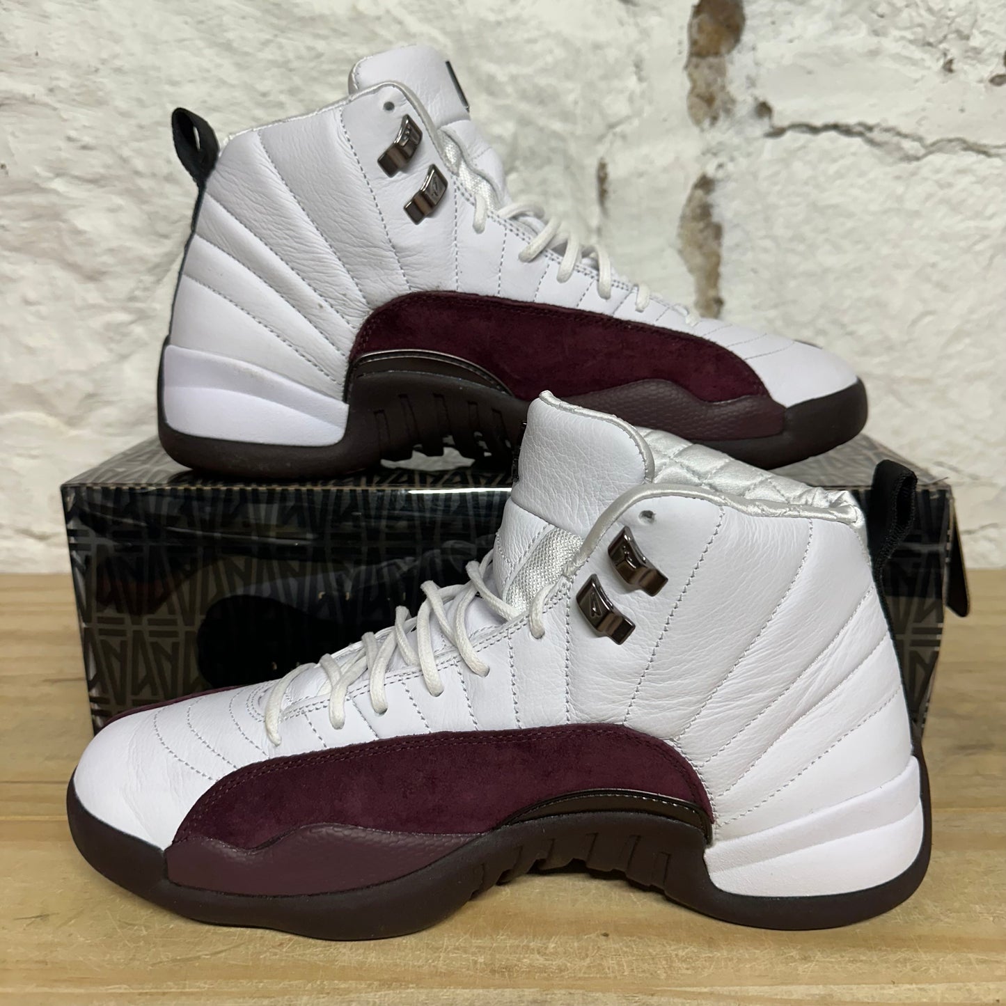 Air Jordan 12 A Ma Maniere White Sz 10.5 (12W)