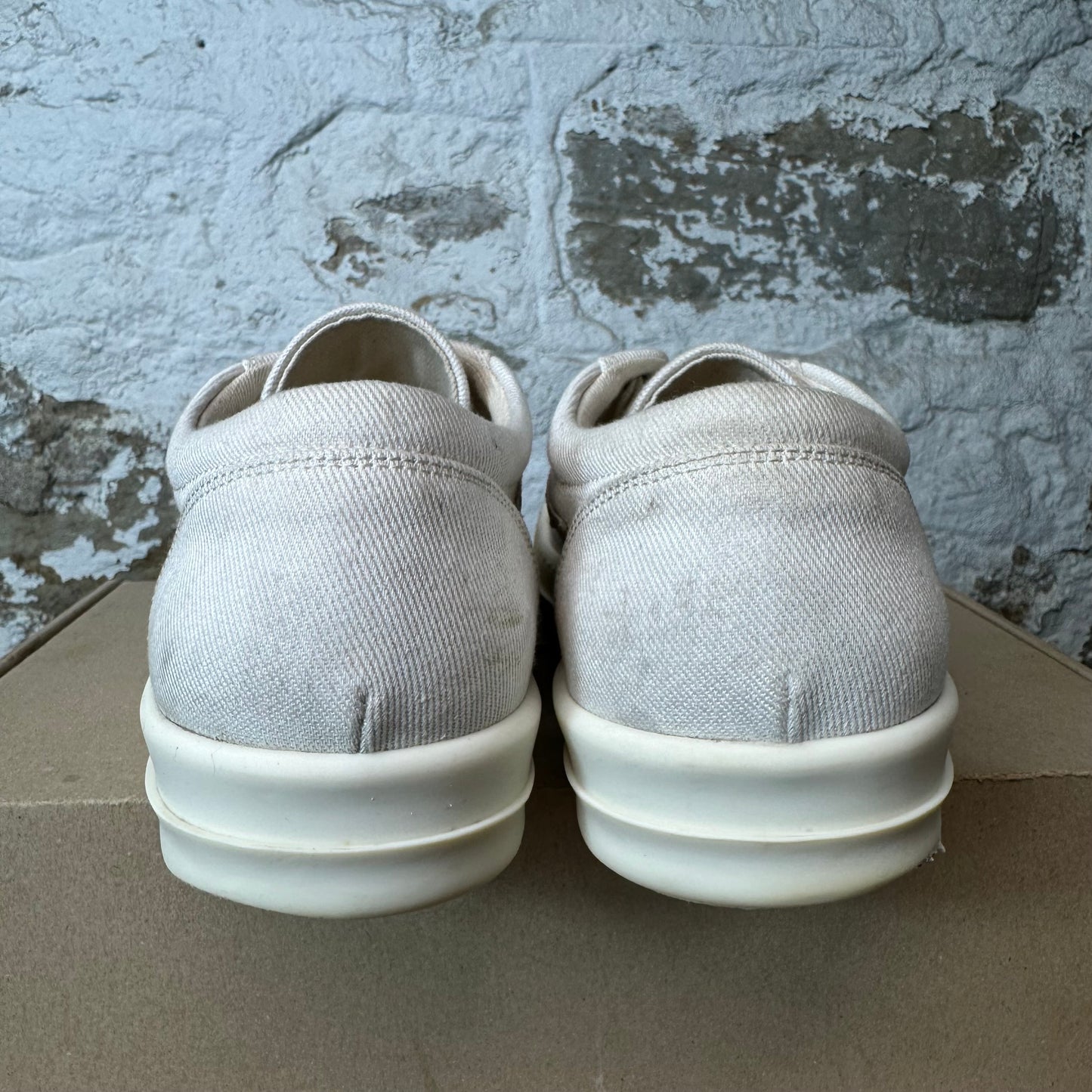 Rick Owens Vintage Cream Milk Sneaker Sz 10 (43)