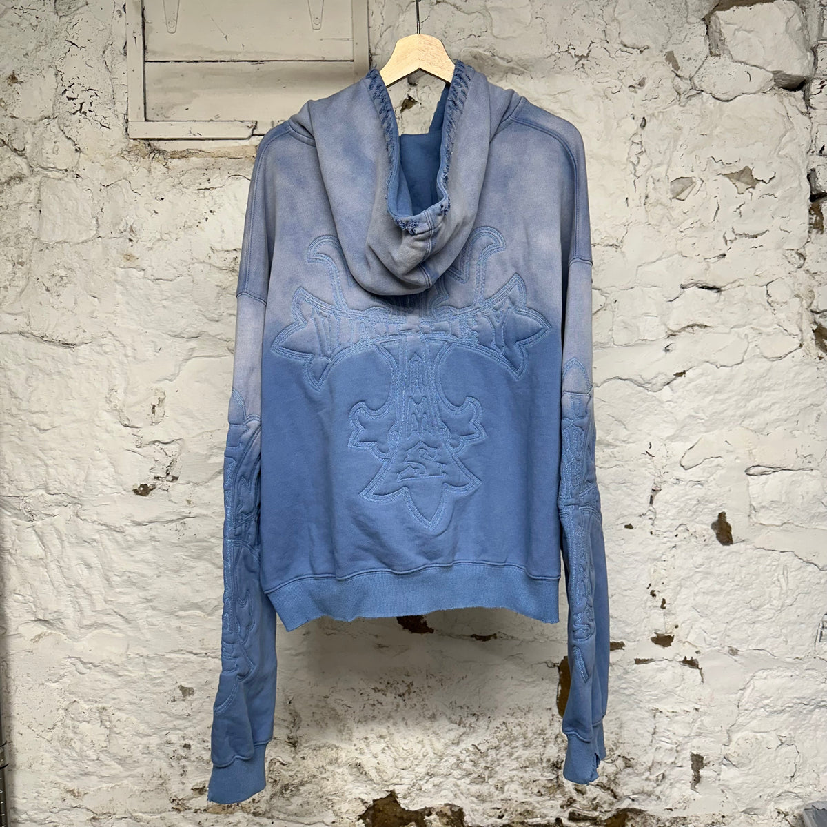 Vale Carver Ice Blue Zip Up Hoodie Sz XXL
