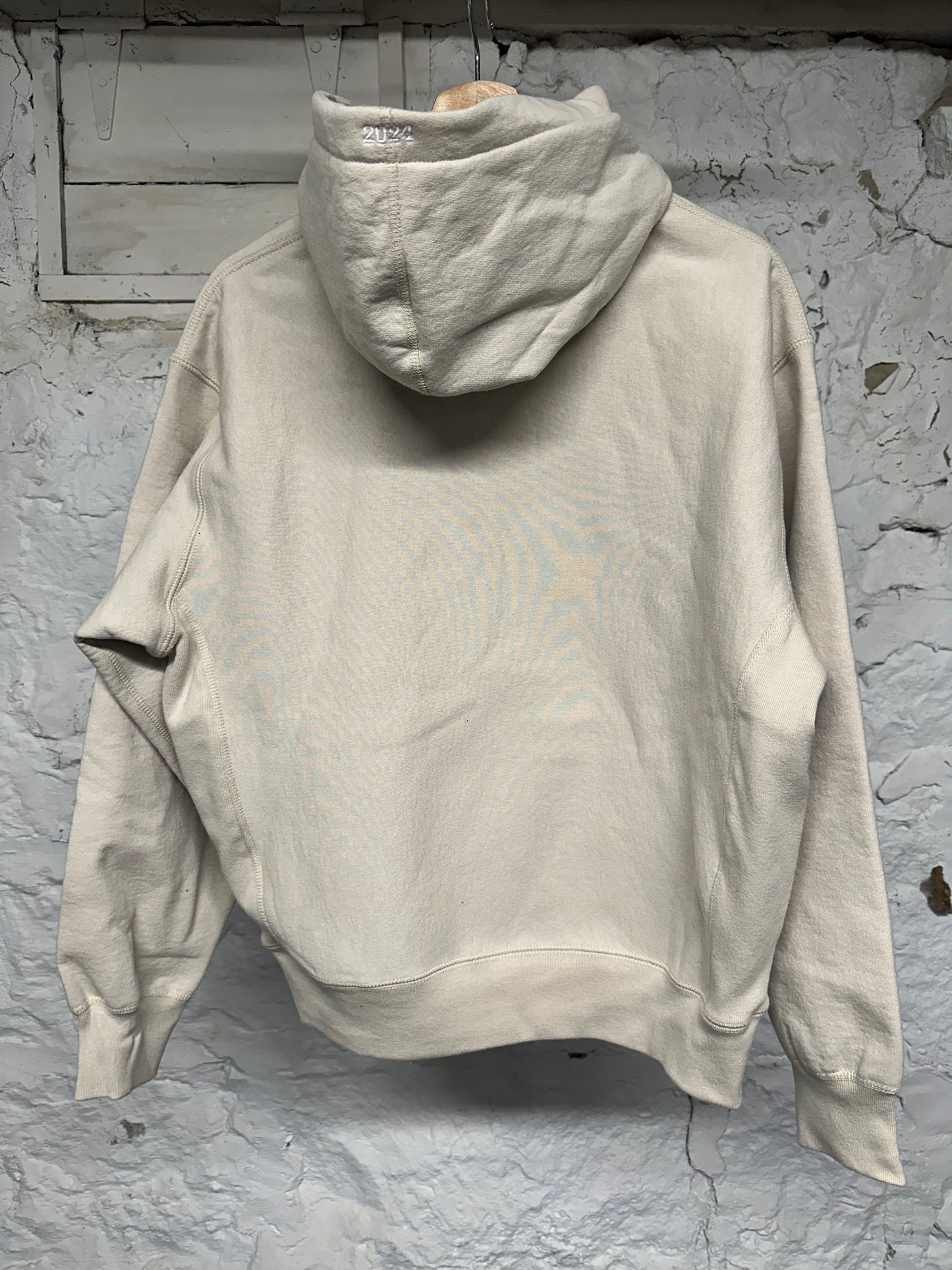 Supreme (FW24) Box Logo Hoodie Stone Sz S DS