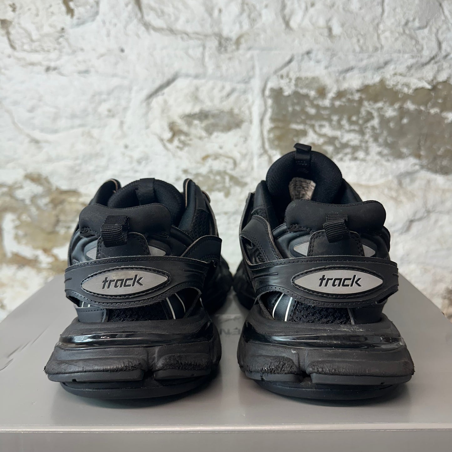 Balenciaga Track Runner Triple Black Sneaker Sz 10 (43)