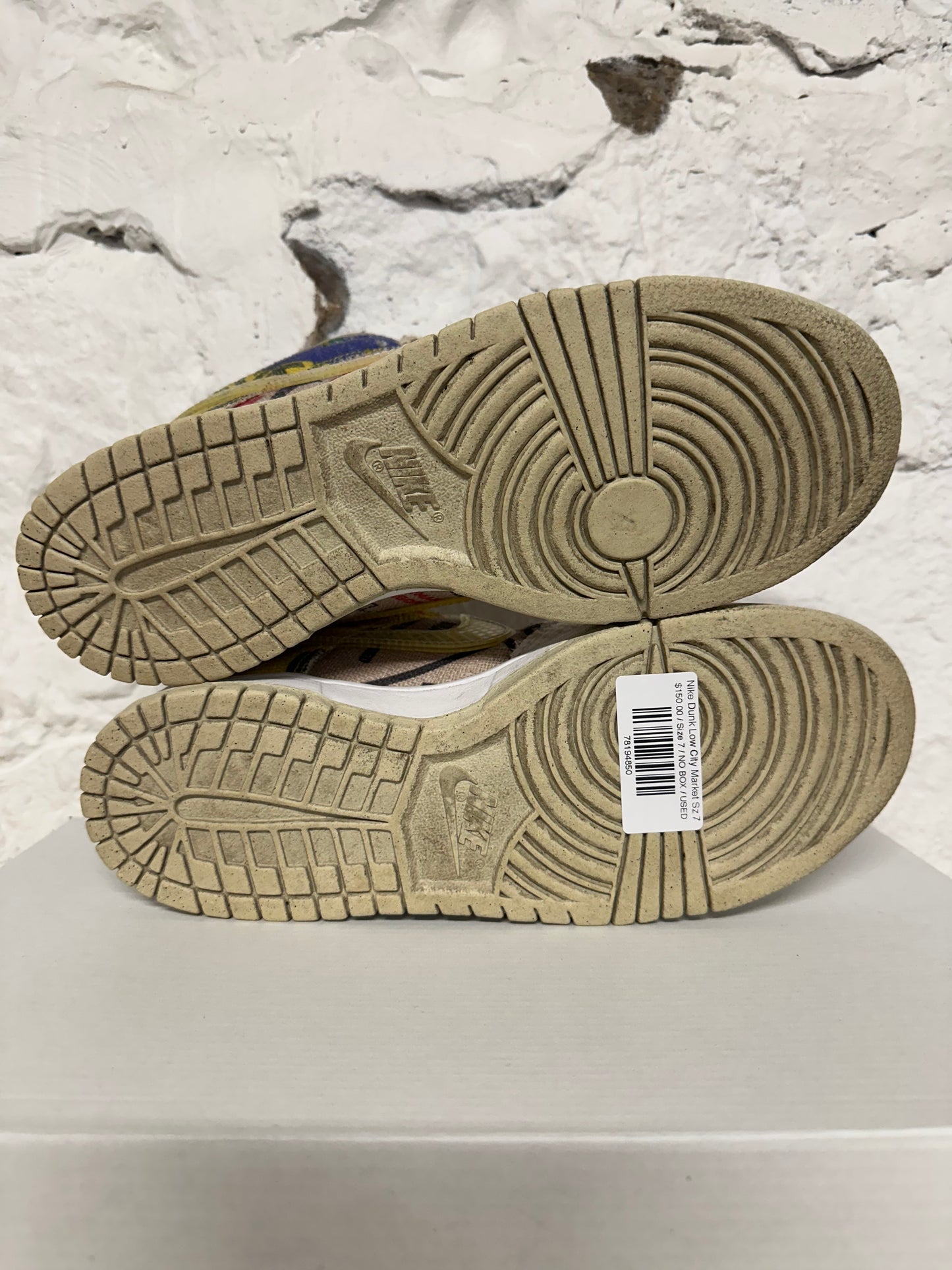 Nike Dunk Low City Market Sz 7