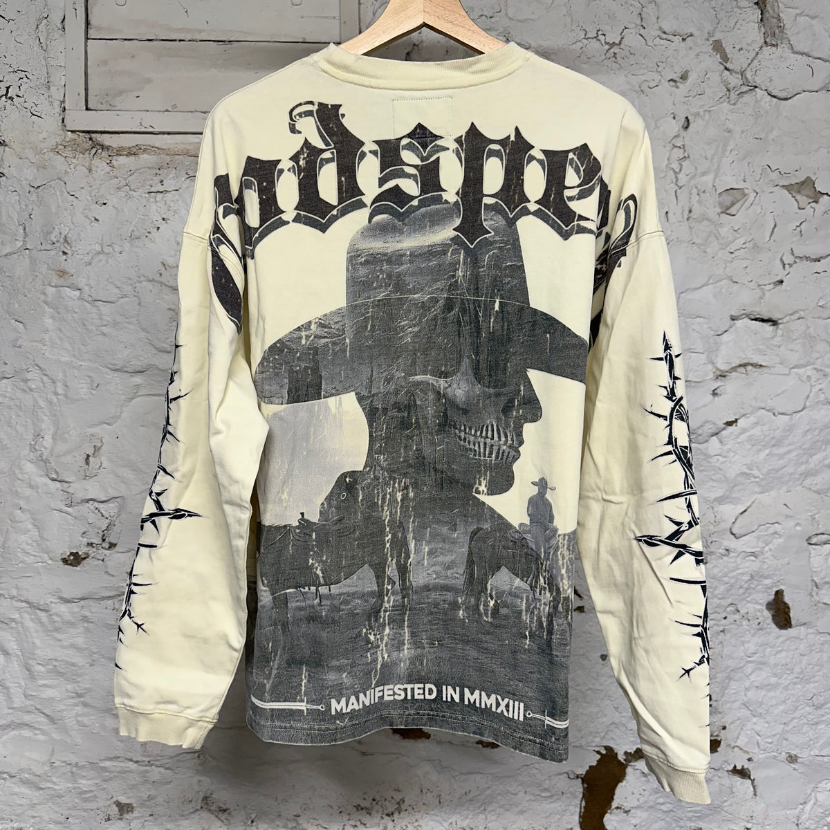 Godspeed Once Upon A Time Cream Long Sleeve Sz XS