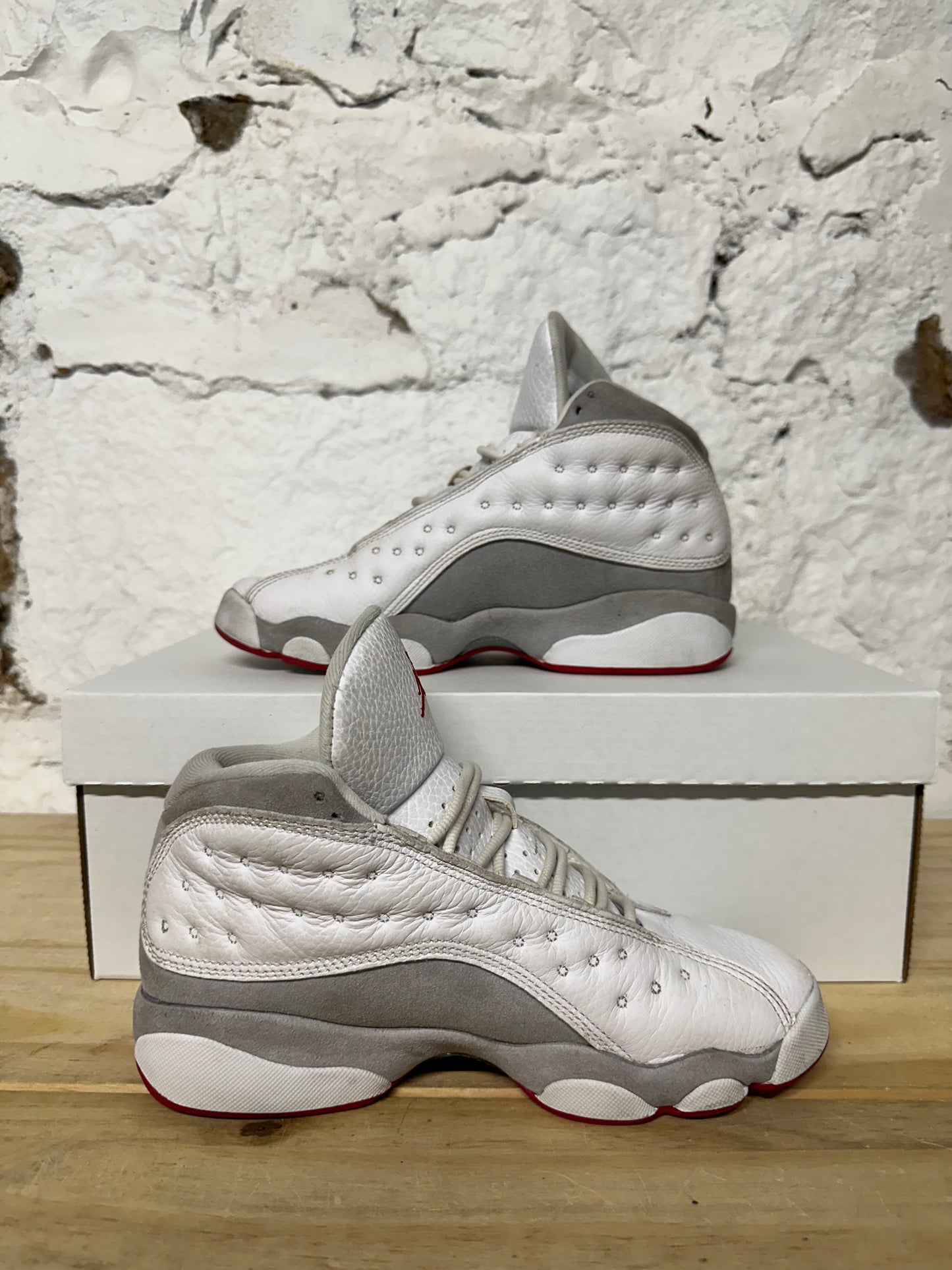 Air Jordan 13 Grey Platinum Sz 4.5Y