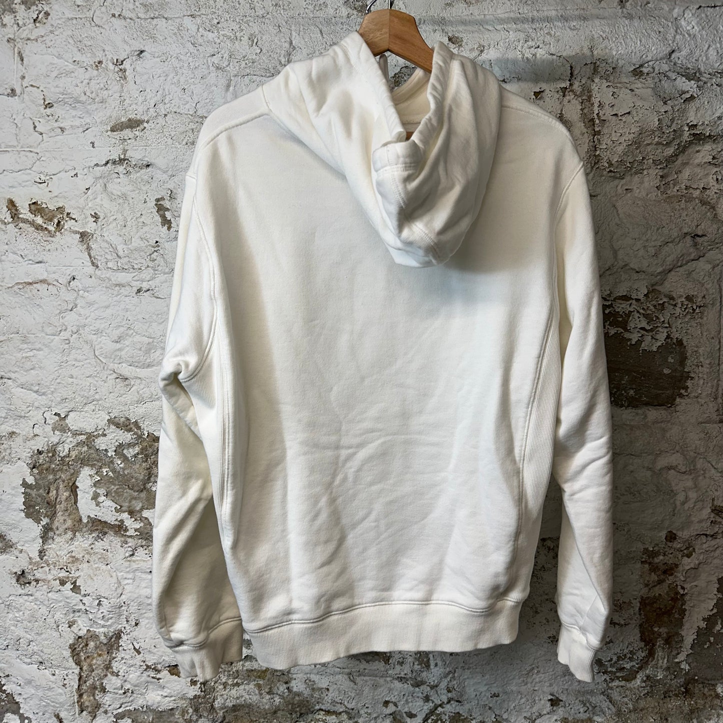 Dior Homme CD Applique Hoodie White Sz L