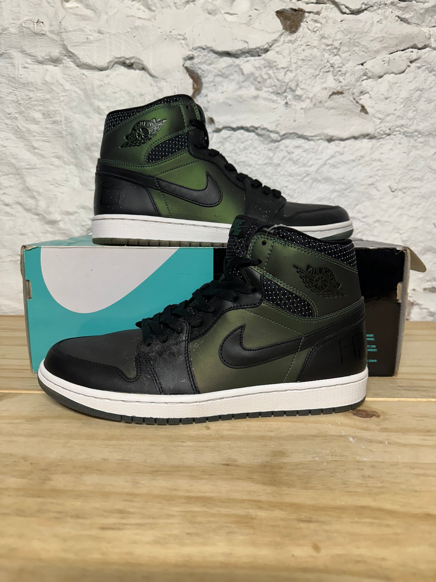 Air Jordan 1 SB Craig Stecyk Black Silver Sz 10 DS