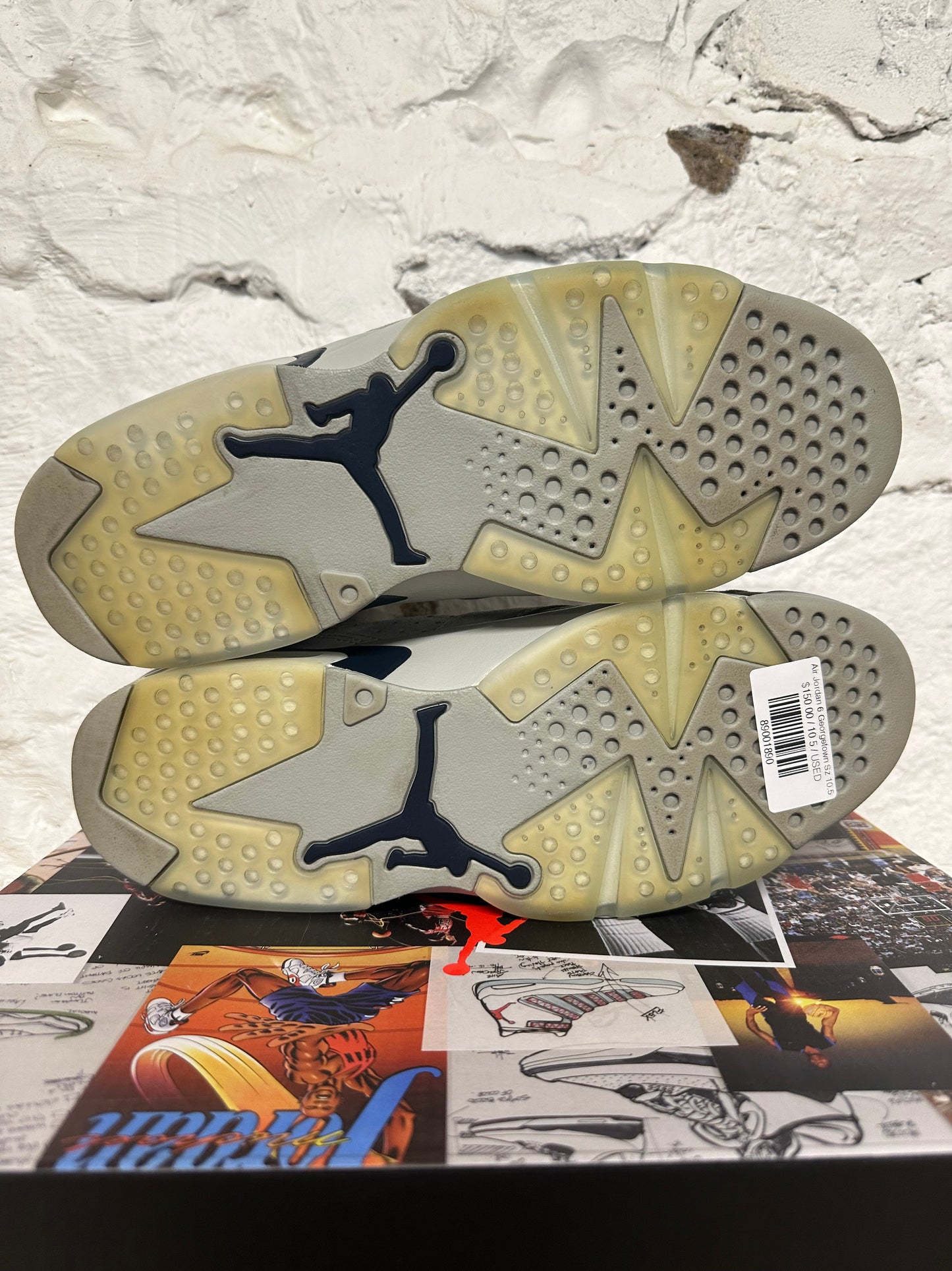 Air Jordan 6 Georgetown Sz 10.5