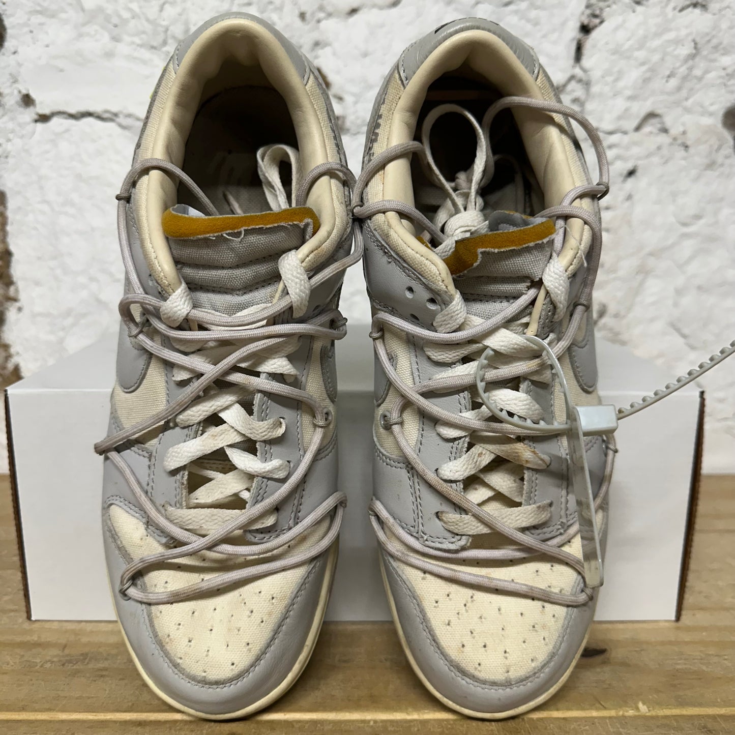 Nike Off White Lot Dunk 49 Sz 10