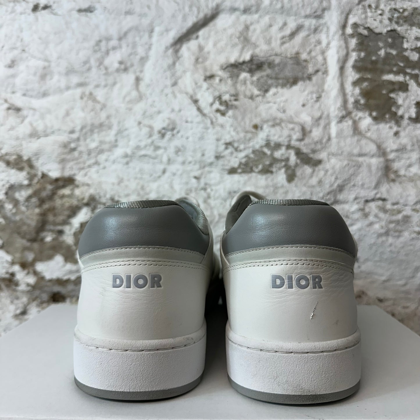 Dior B27 White Monogram Low Sneaker Sz 15 (48) No Box