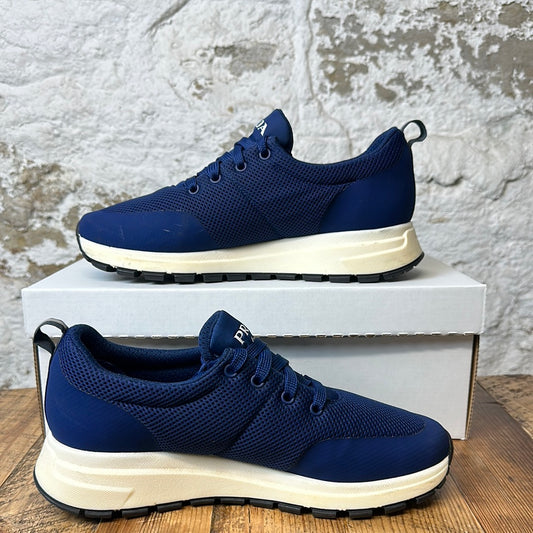 Prada Blue Trainer Sz 6 No Box
