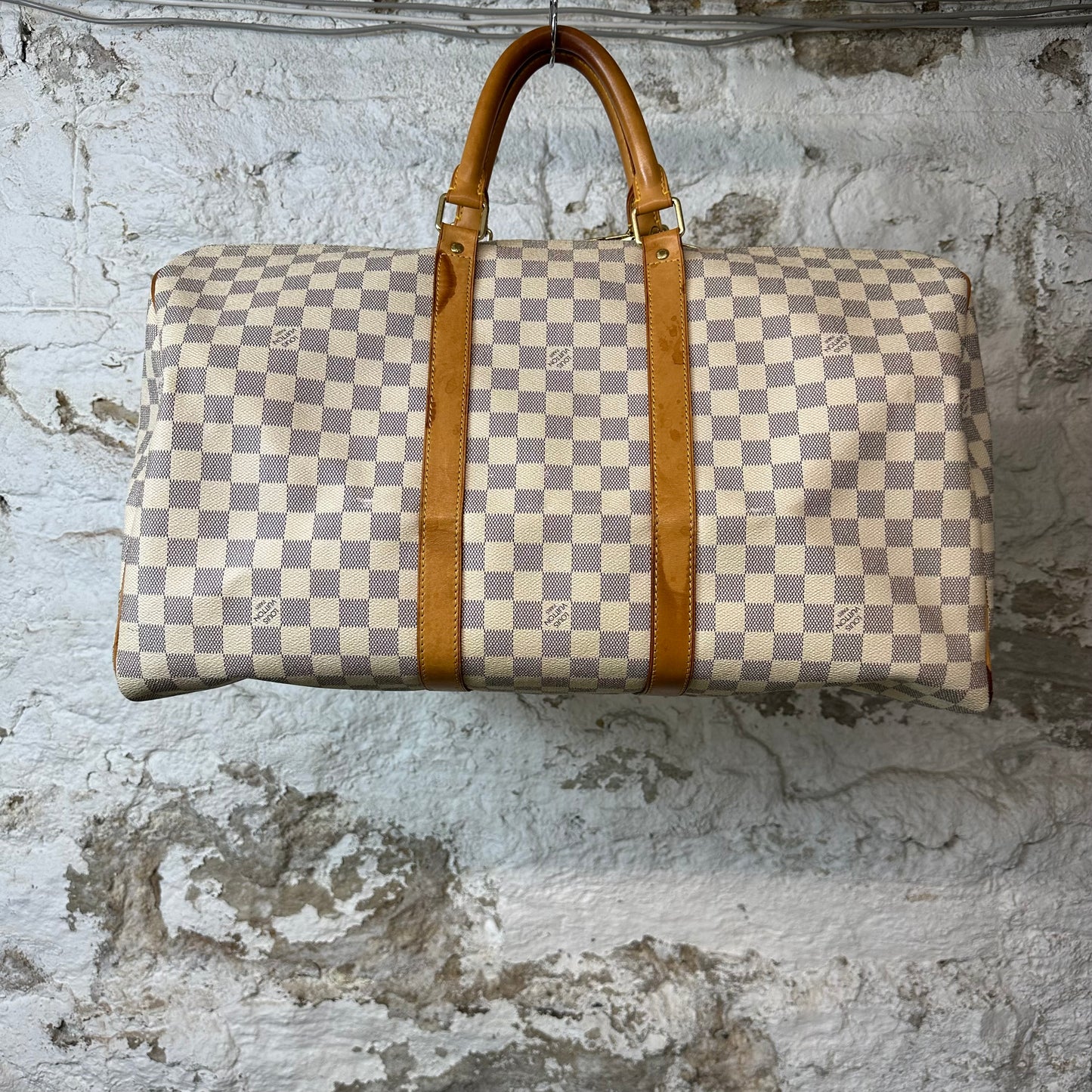 Louis Vuitton Damier Azur Keepall 50