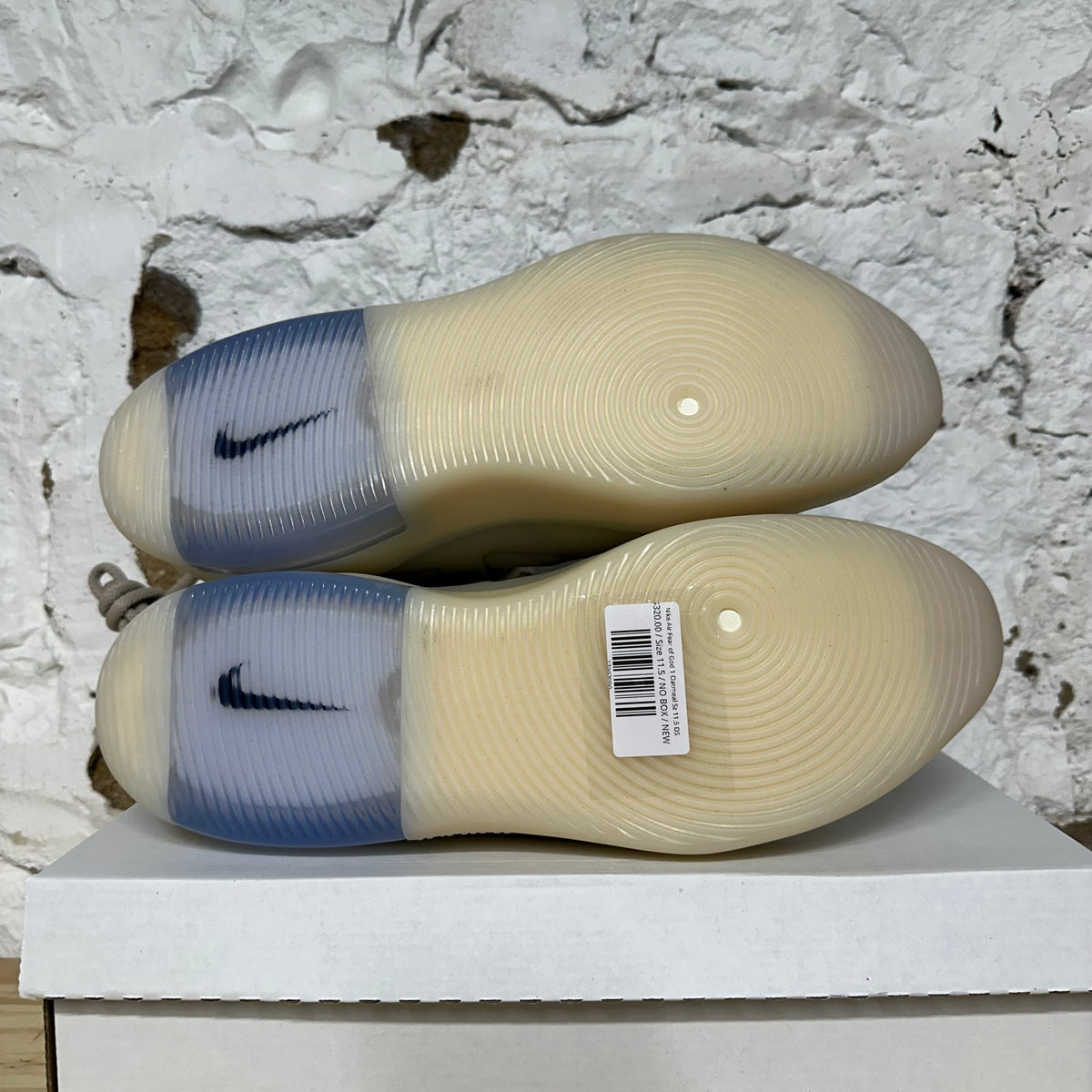 Nike Air Fear of God 1 Oatmeal Sz 11.5 DS