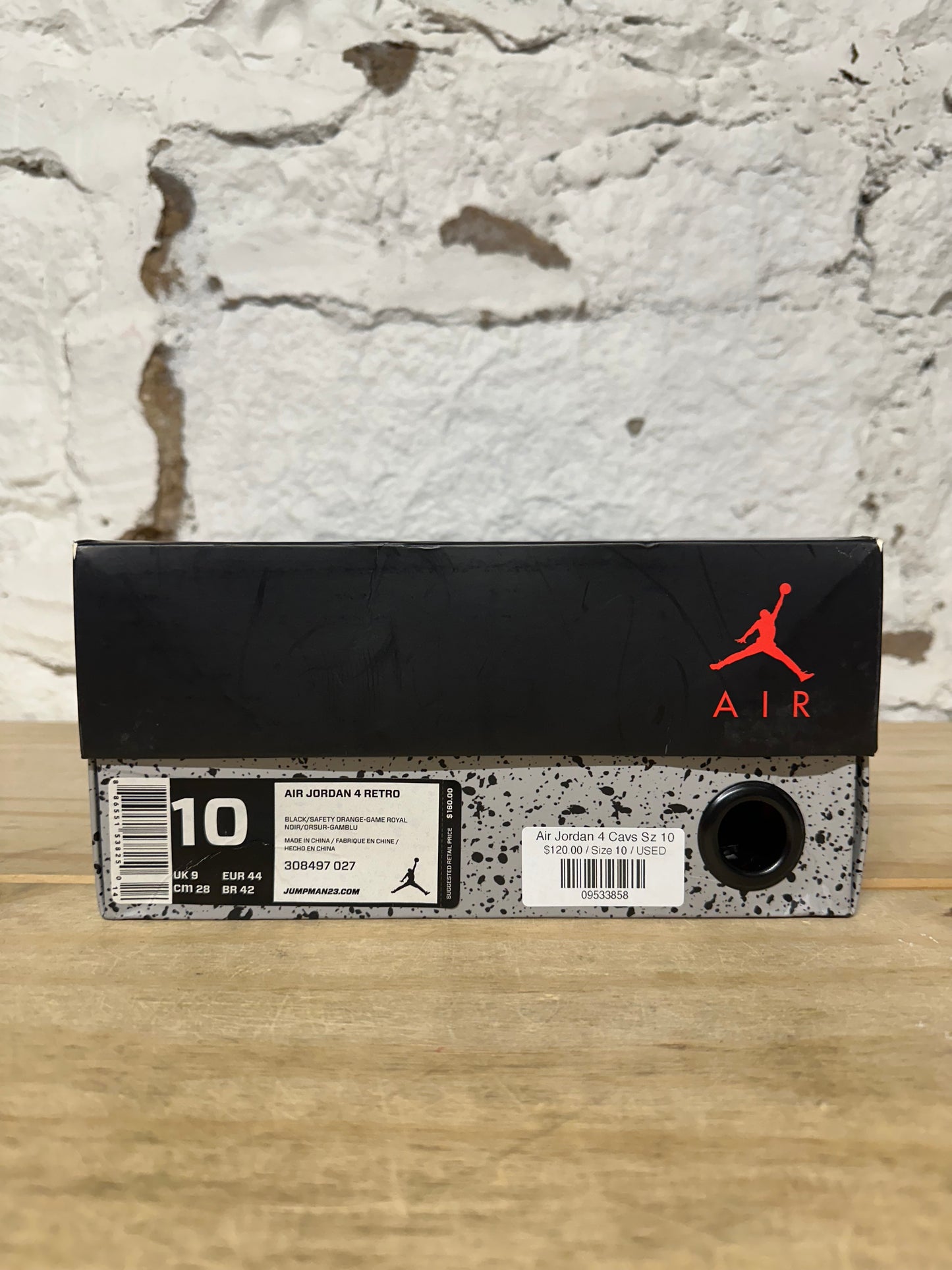 Air Jordan 4 Cavs Sz 10