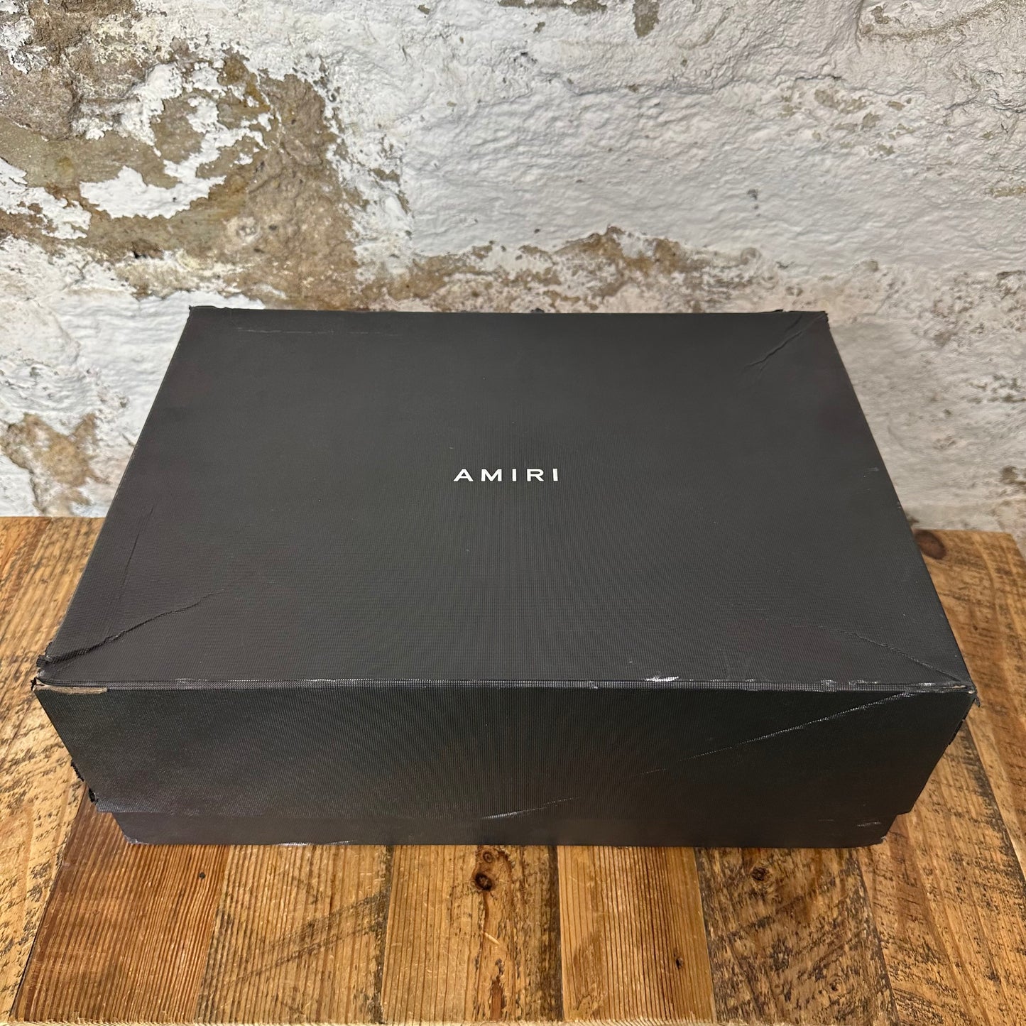 Amiri High Red Skeleton White Cream Sneaker Sz 11 (44)