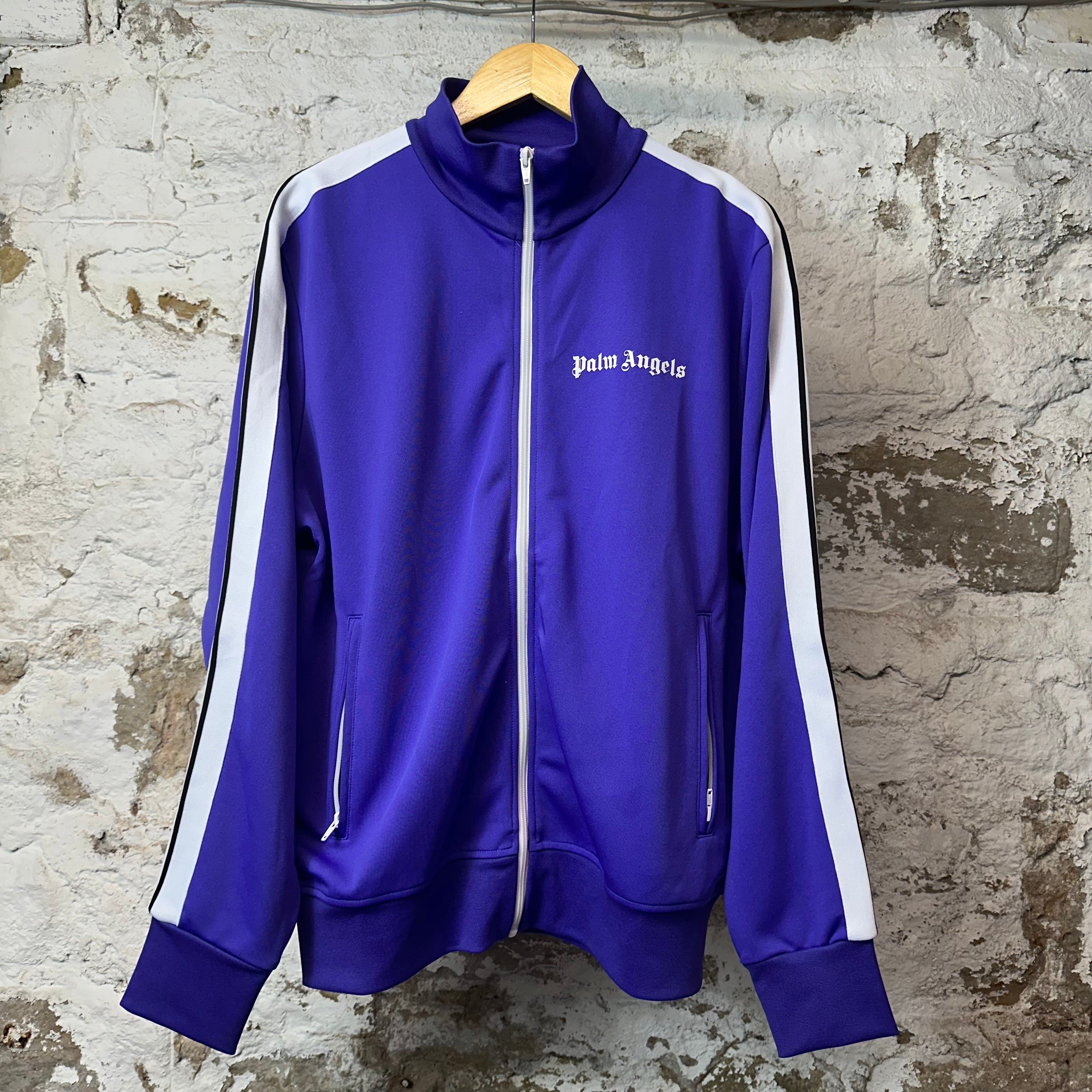 Palm Angels Purple Track Jacket Sz XL