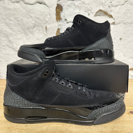 Air Jordan 3 Black Cat (2025 Sz 13