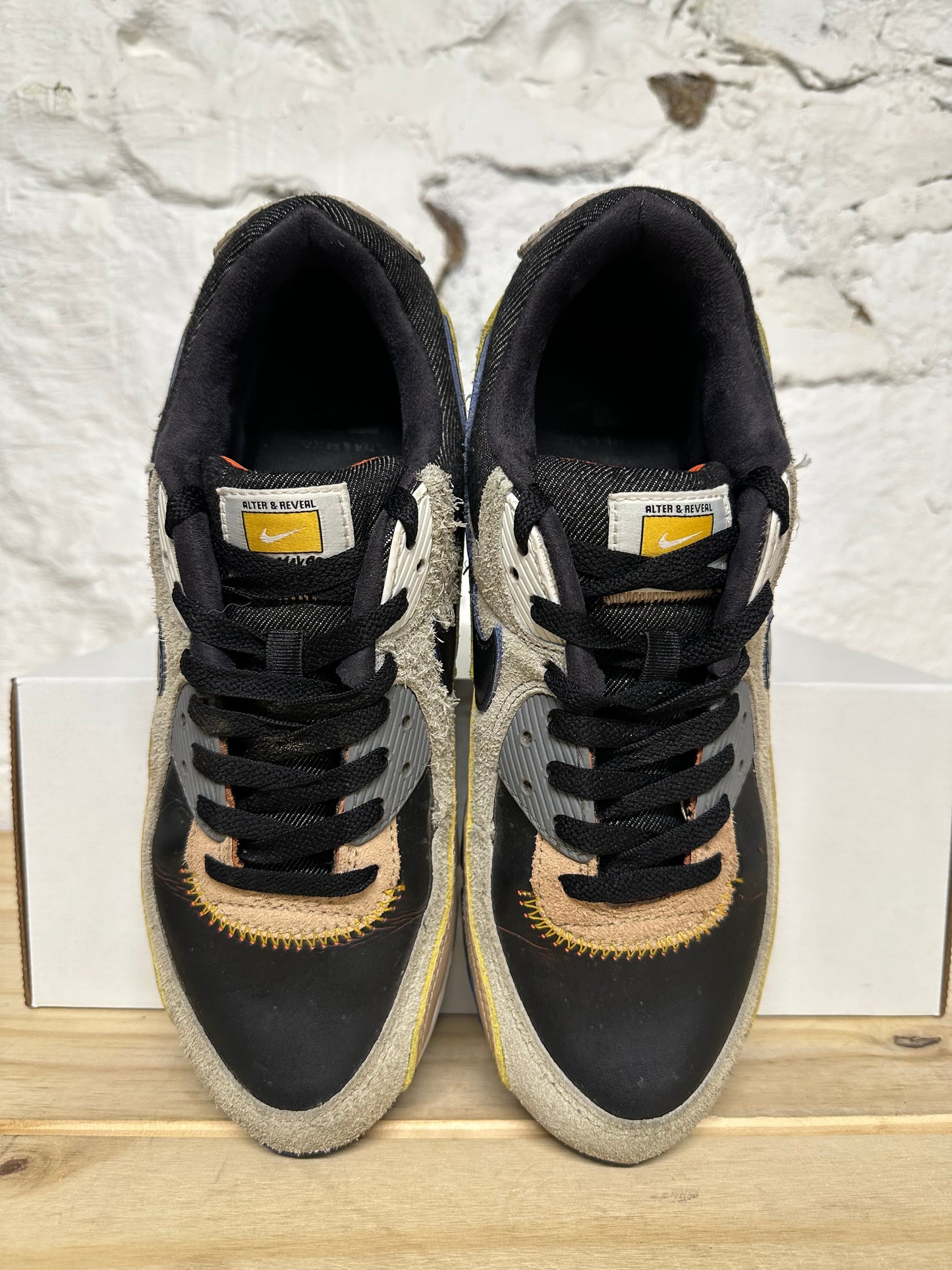 Nike Air Max 90 Alter And Reveal Grey Fog Sz 8.5