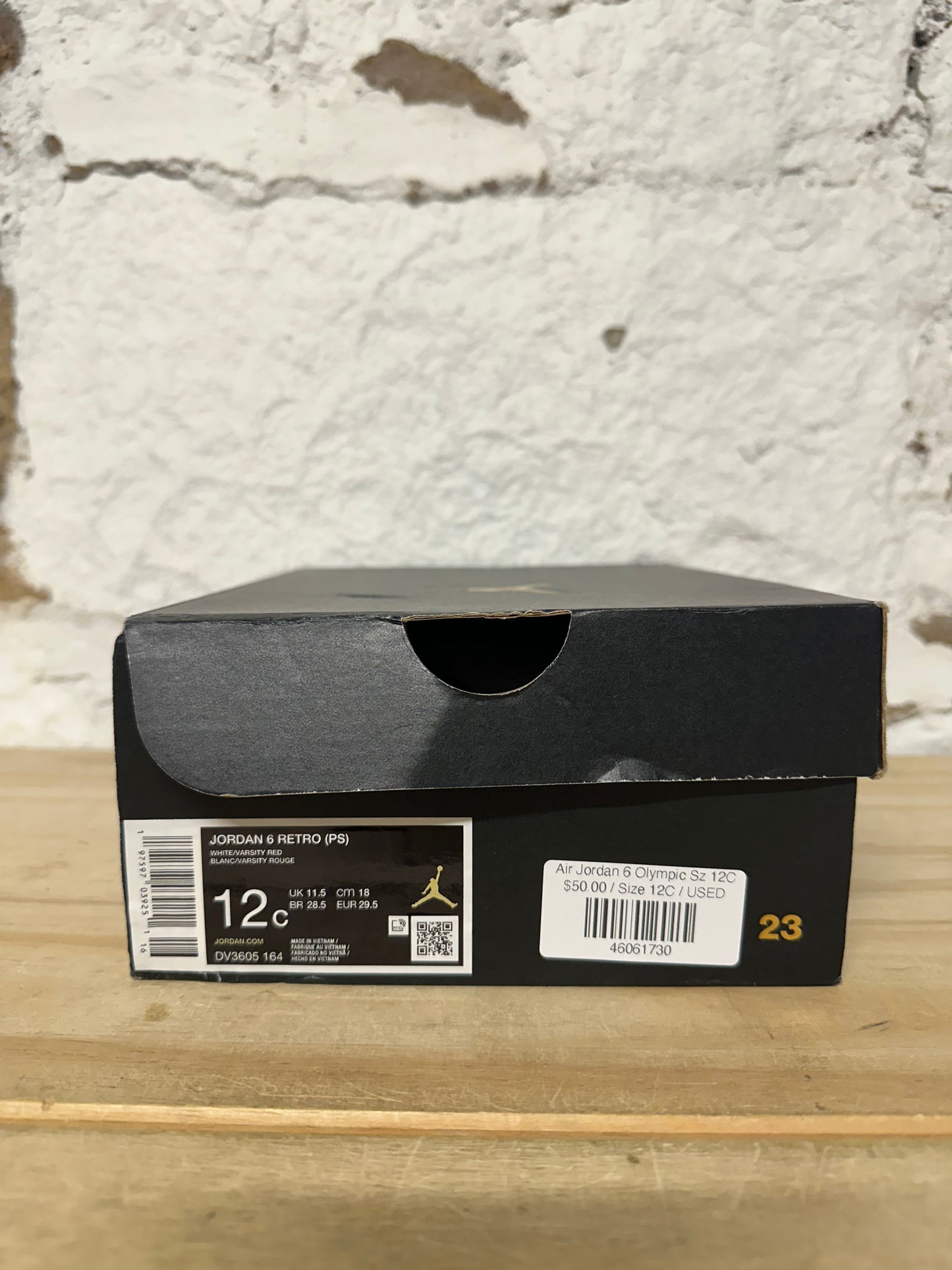 Air Jordan 6 Olympic Sz 12C