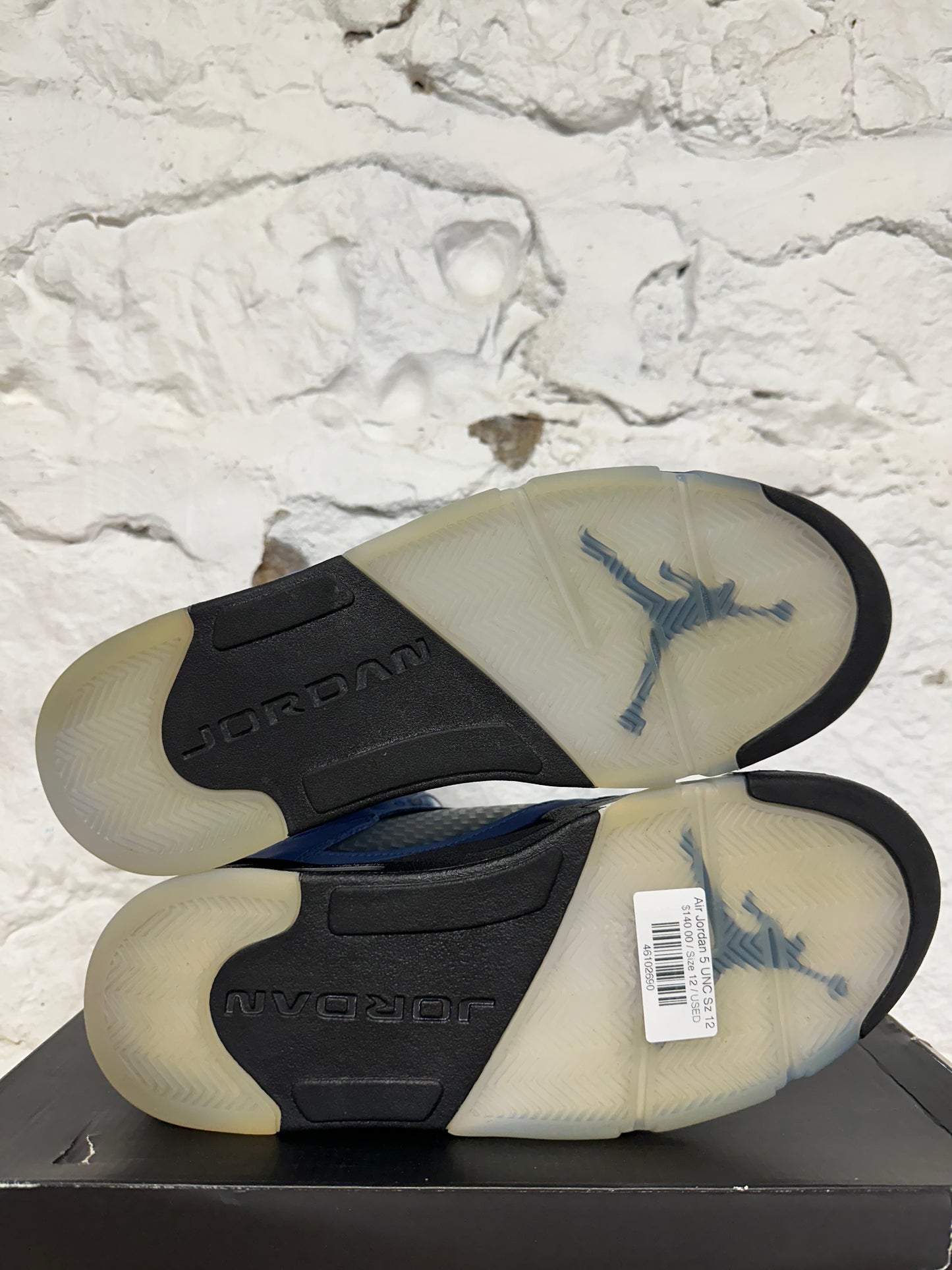 Air Jordan 5 UNC University Blue Sz 12
