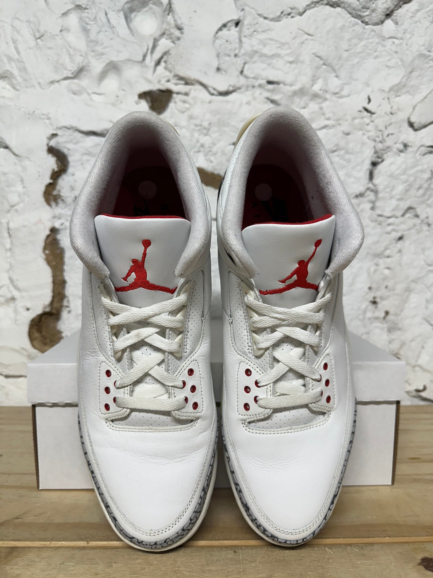 Air Jordan 3 White Cement Reimagined Sz 14