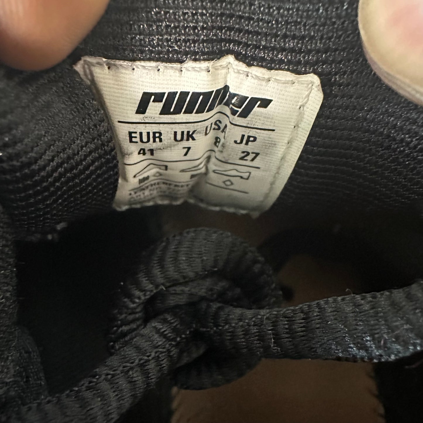 Balenciaga Runner Triple Black Matte Sneaker Sz 8 (41)