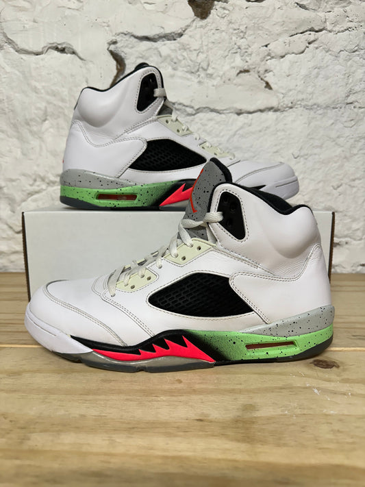 Air Jordan 5 Poison Green Sz 11