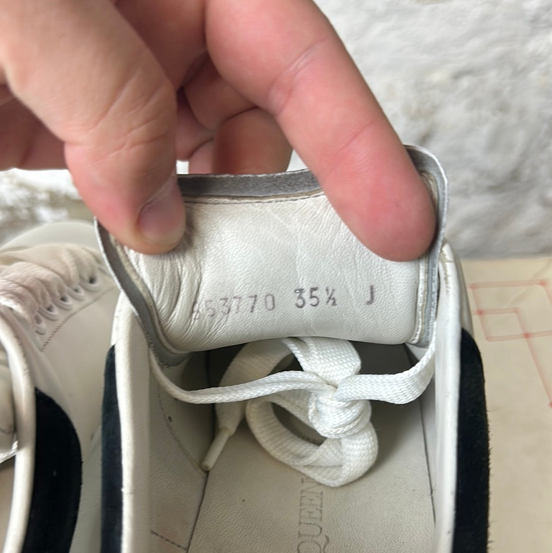 Alexander Mcqueen Oversized Sneaker Black Tab Sz 4.5 (35.5)