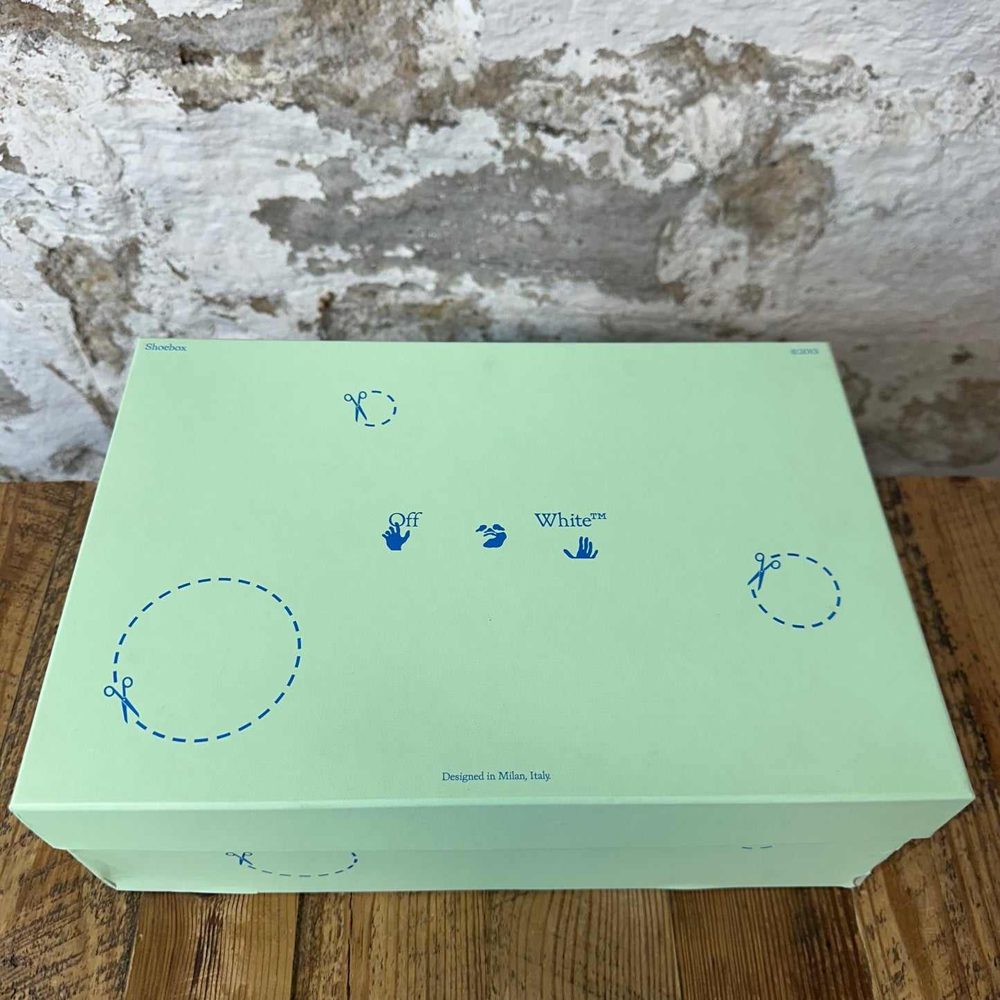 Off-White Out Of Office White Gum Sneaker Sz 12 (45)