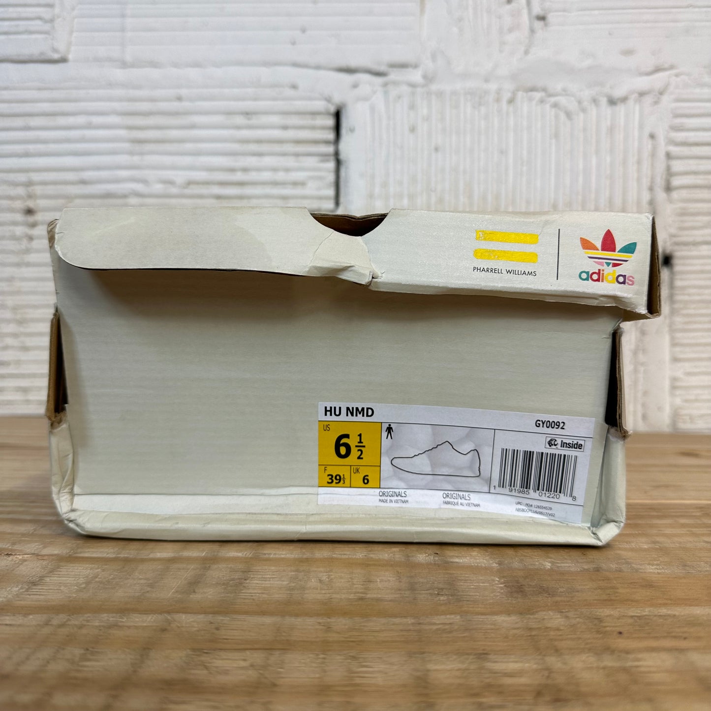 Adidas NMD Human Race Extra Eye White Sz 6.5