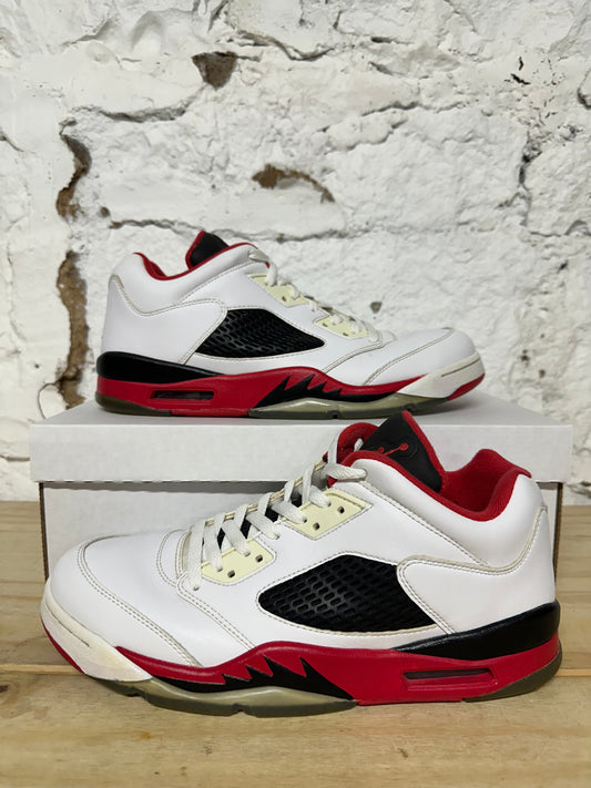 Air Jordan 5 Low Fire Red Sz 10