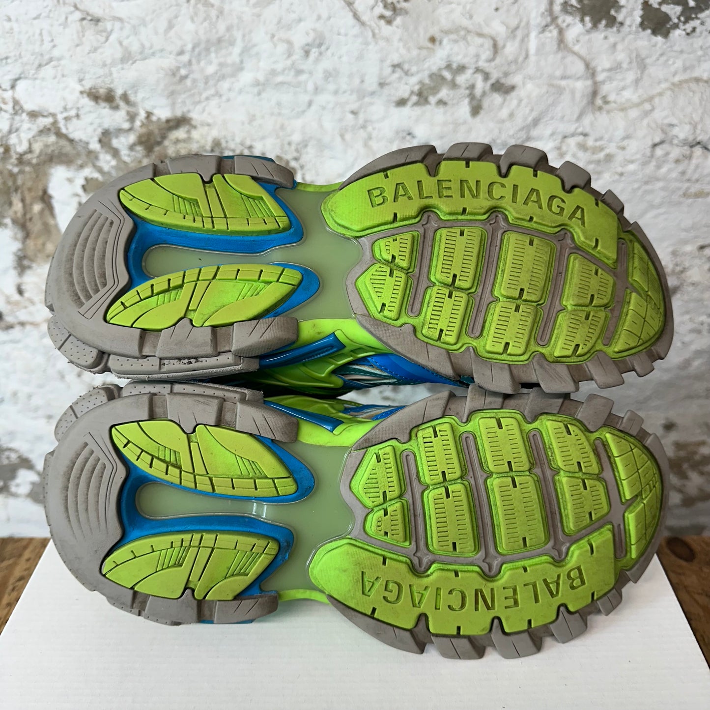 Balenciaga Track 2 Blue Green Sz 9 (42) No Box