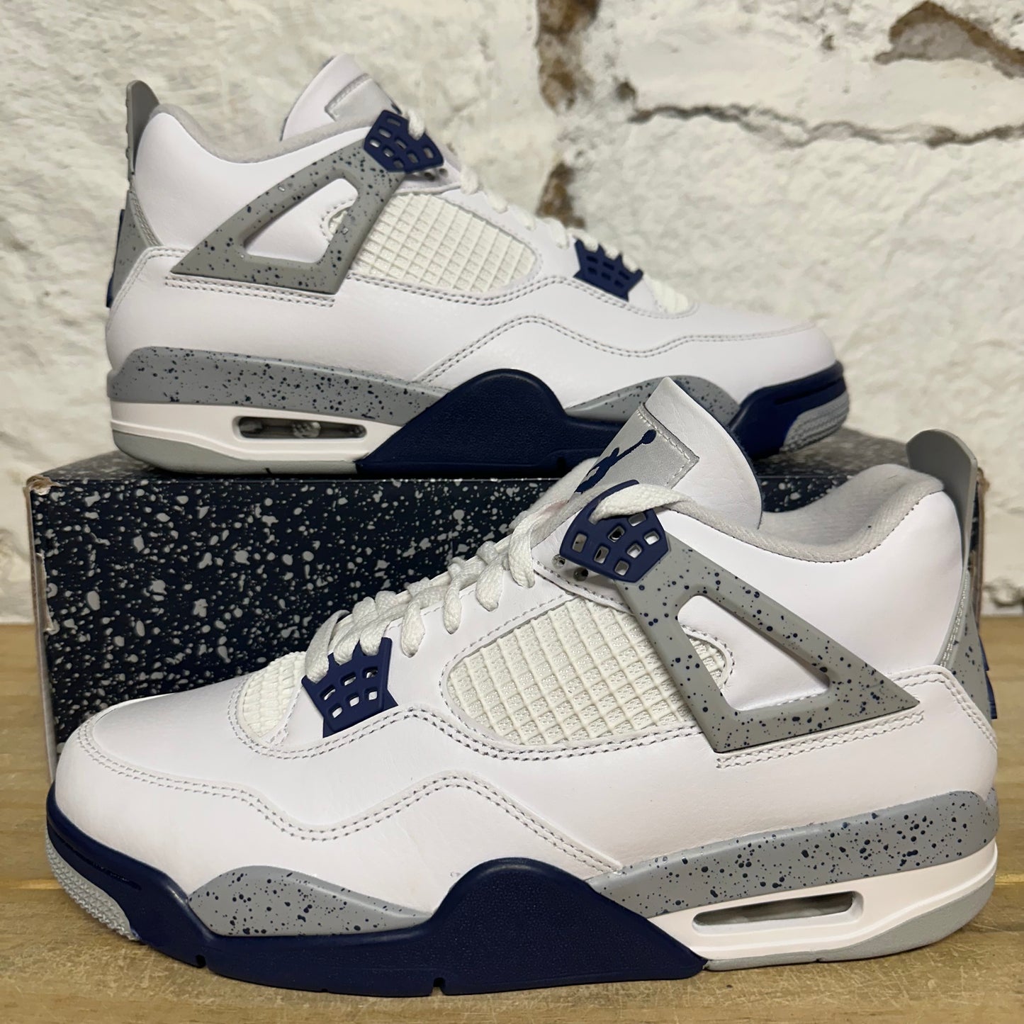 Air Jordan 4 Midnight Navy Sz 9 DS