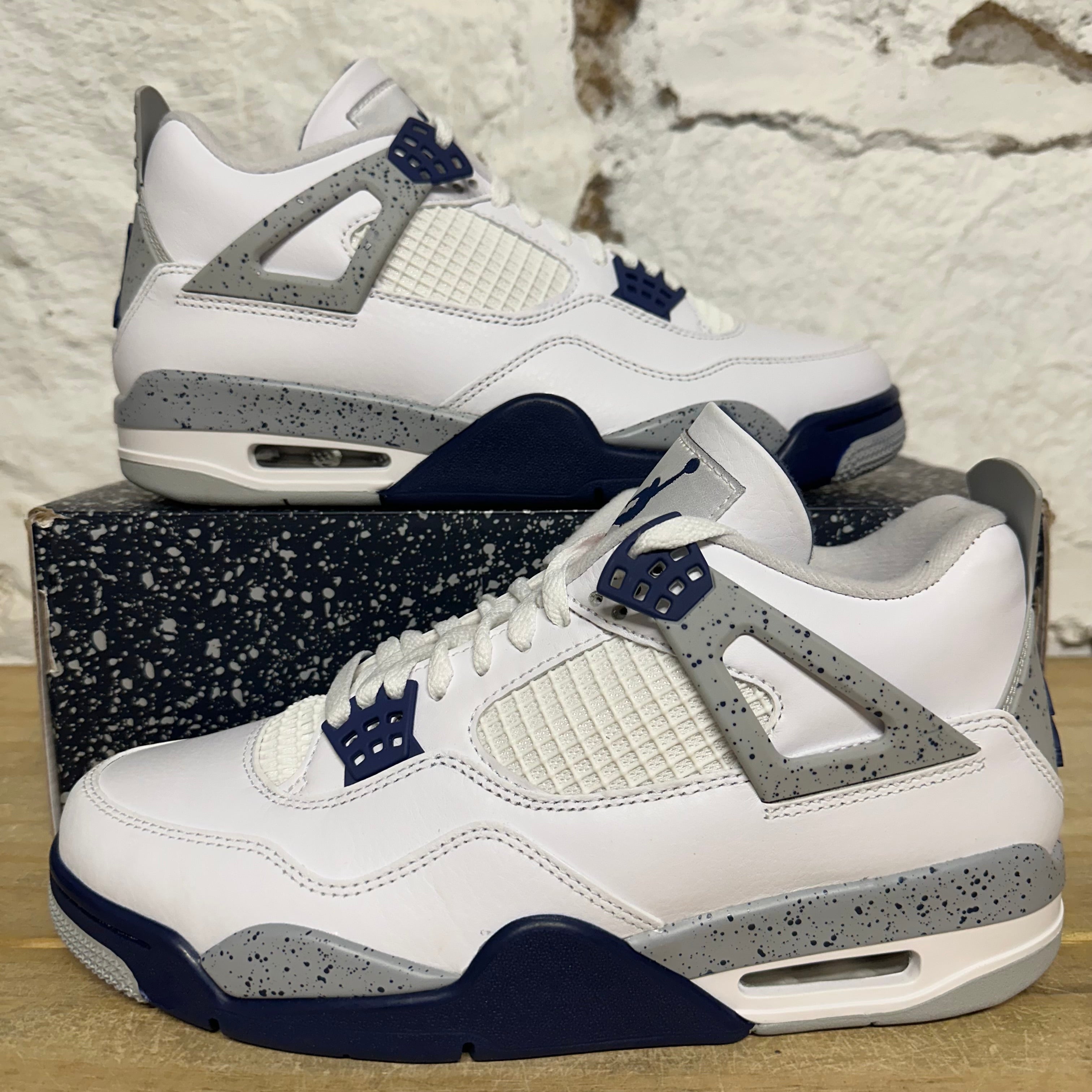 Air Jordan 4 Midnight Navy Sz 9 DS
