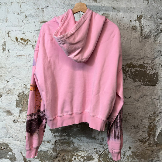 Vale Liberty Zip Up Hoodie Pink Sz S