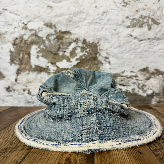 Kapital Old Man and the Sea Denim Bucket Hat