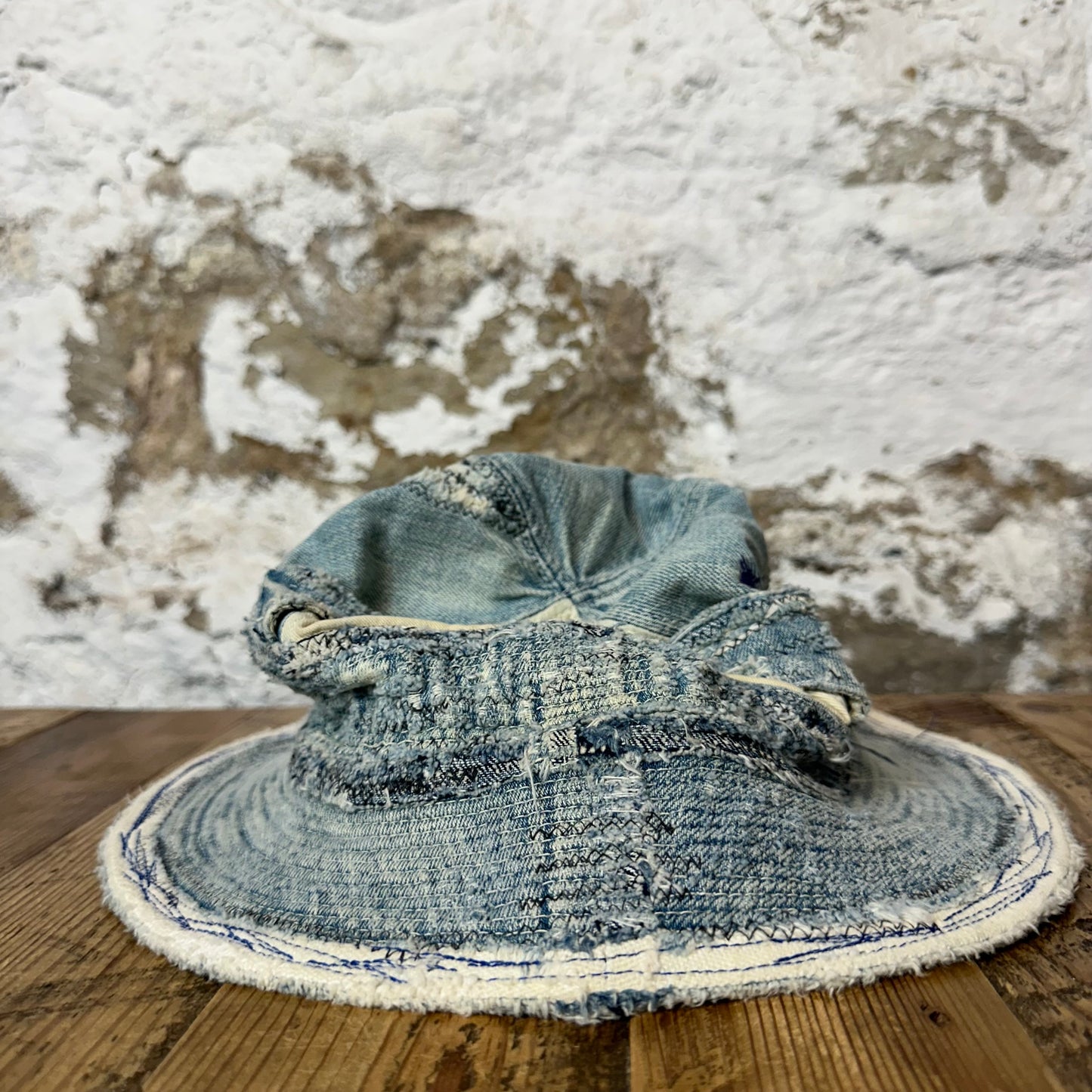 Kapital Old Man and the Sea Denim Bucket Hat