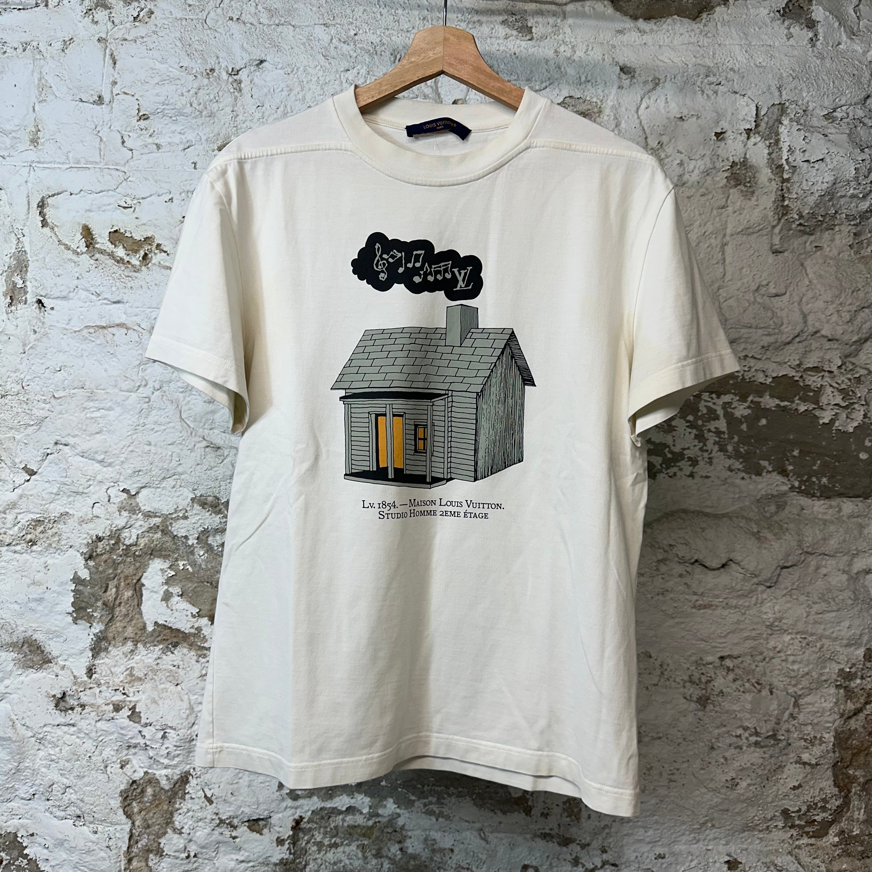 Louis Vuitton House T-shirt White Sz S