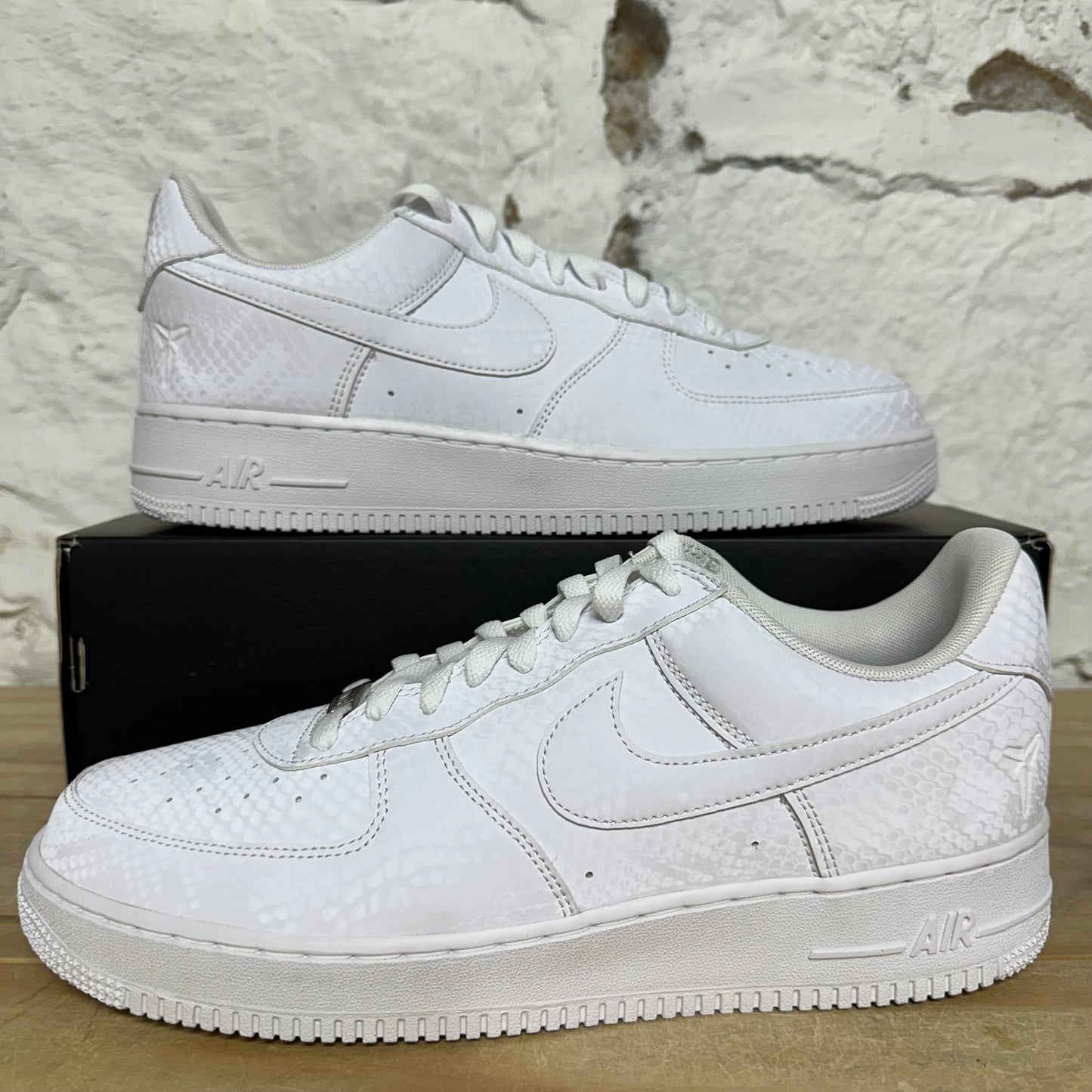 Nike Air Force 1 Low Kobe Bryant Forever White Sz 11 DS
