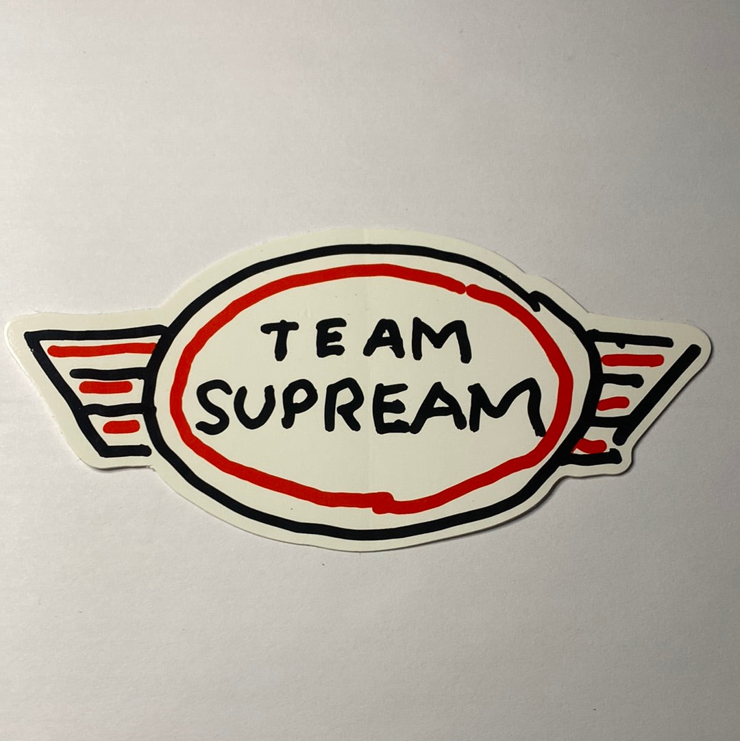 Supreme Team Supream Sticker