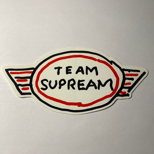 Supreme Team Supream Sticker