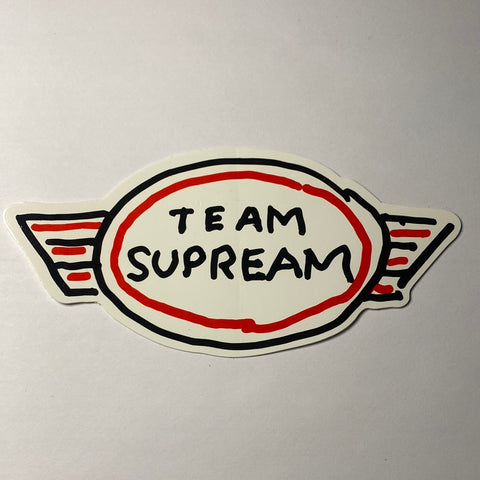 Supreme Team Supream Sticker
