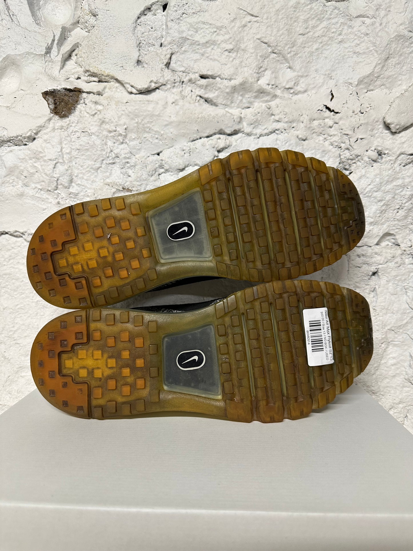 Nike Air Max Flyknit Oreo Sz 13